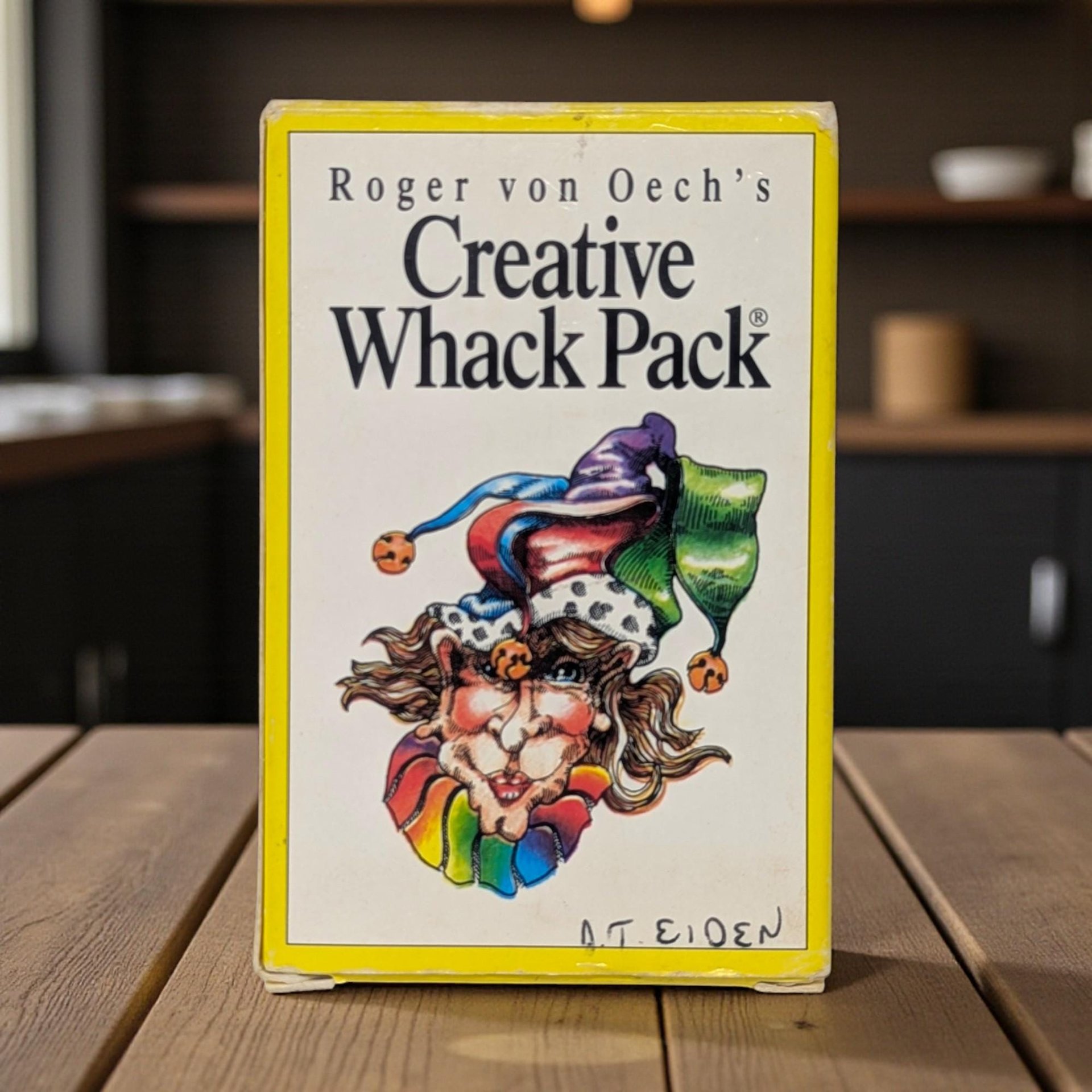 Vintage 1992 Creative Whack Pack: Roger von Oech Creativity Strategy Cards