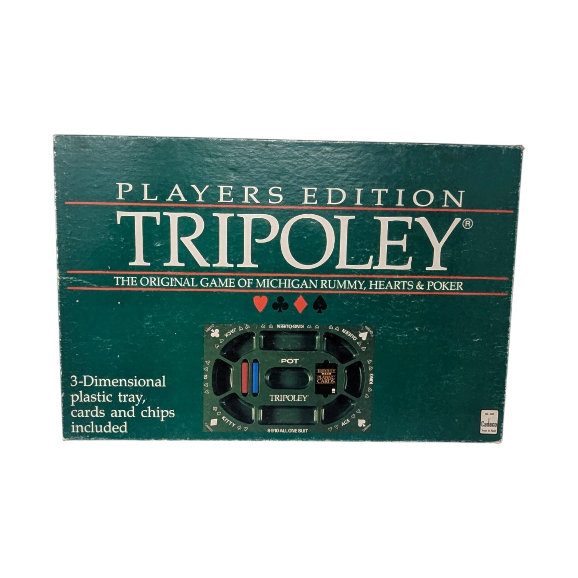 Vintage 1968 Tripoley Players Edition: Cadaco Card Game