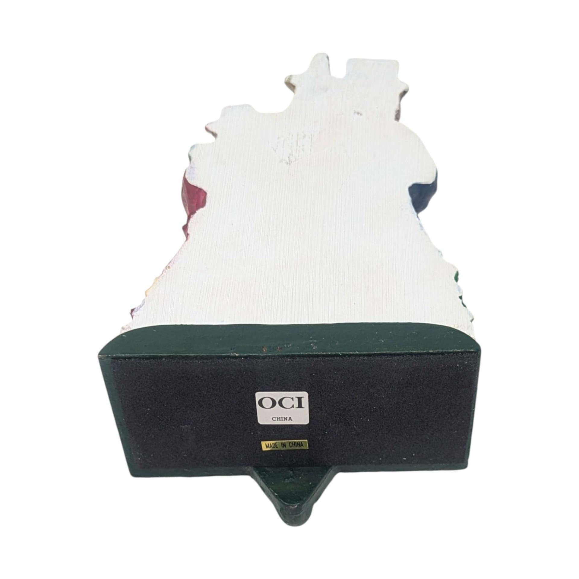 Vintage Village Carolers Family Stocking Holder: Resin Victorian Christmas Mantle Decor