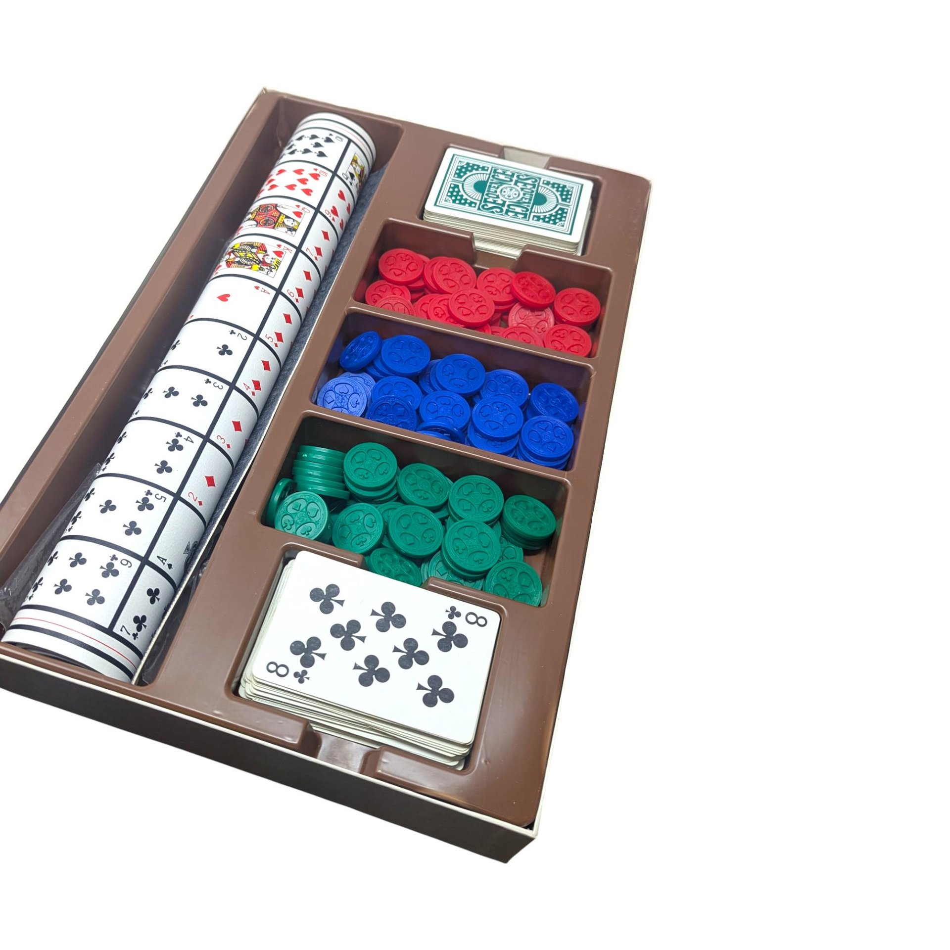 Vintage 1982 Sequence Board Game: Jax Ltd. Vinyl Mat Edition Complete