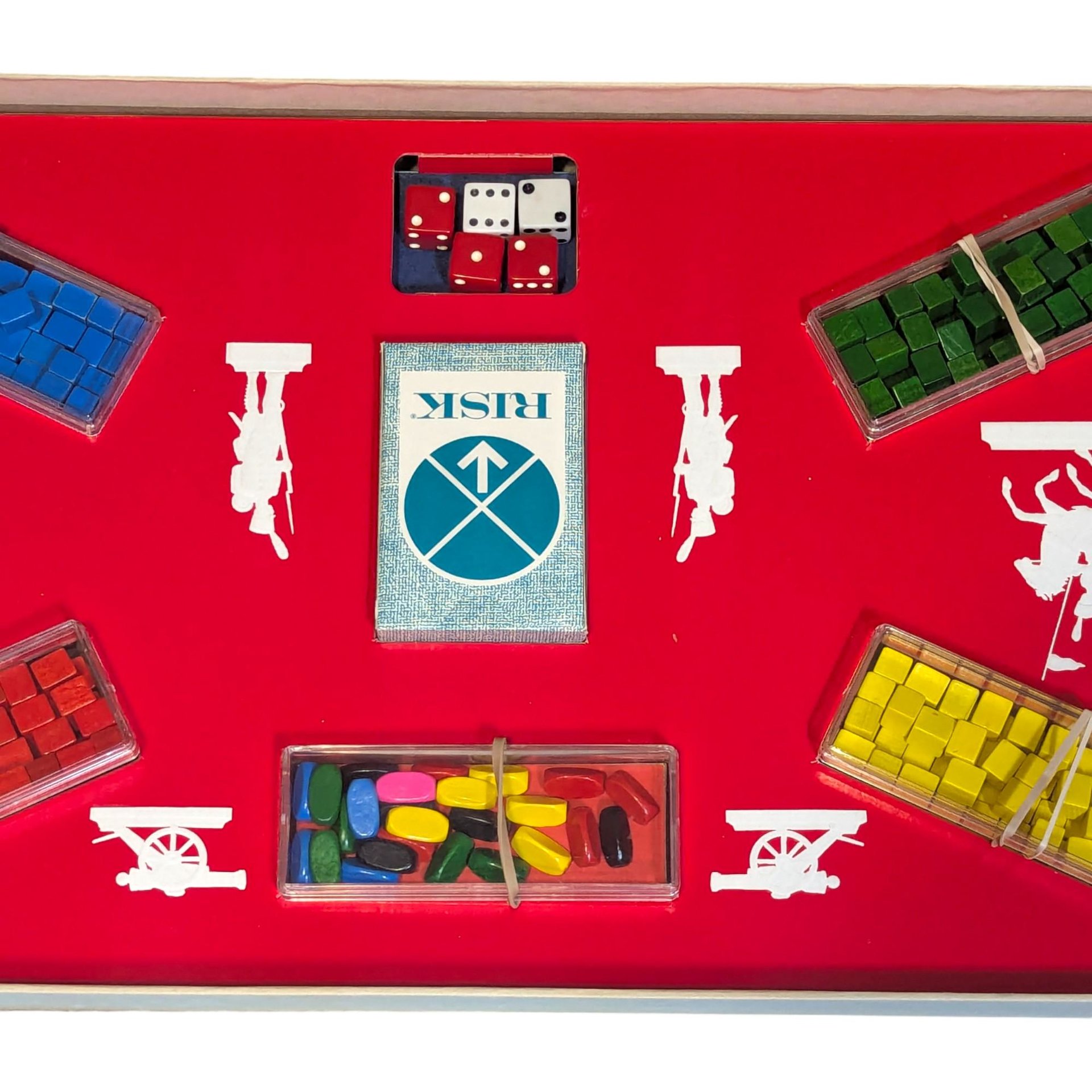 Vintage 1968 Risk Board Game: Parker Brothers Continental Strategy Game