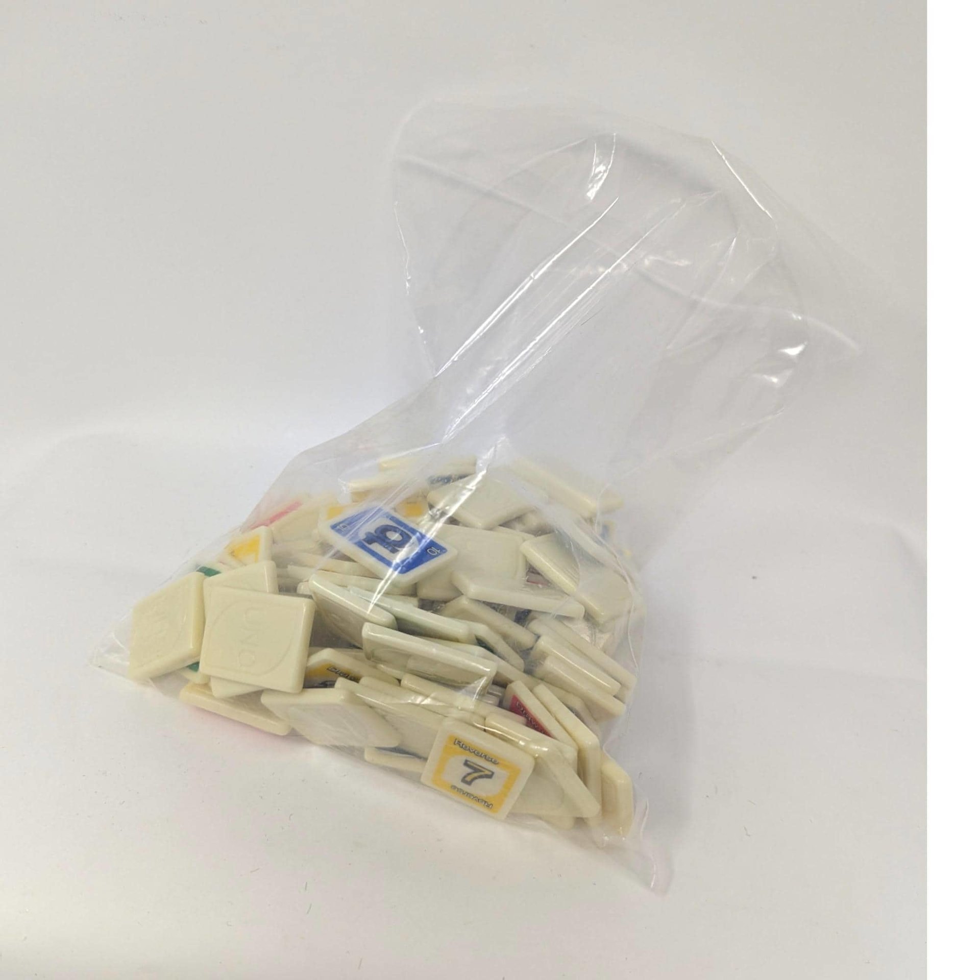 Vintage 1993 Uno Rummy-Up Game: Mattel Tile Strategy Family Activity