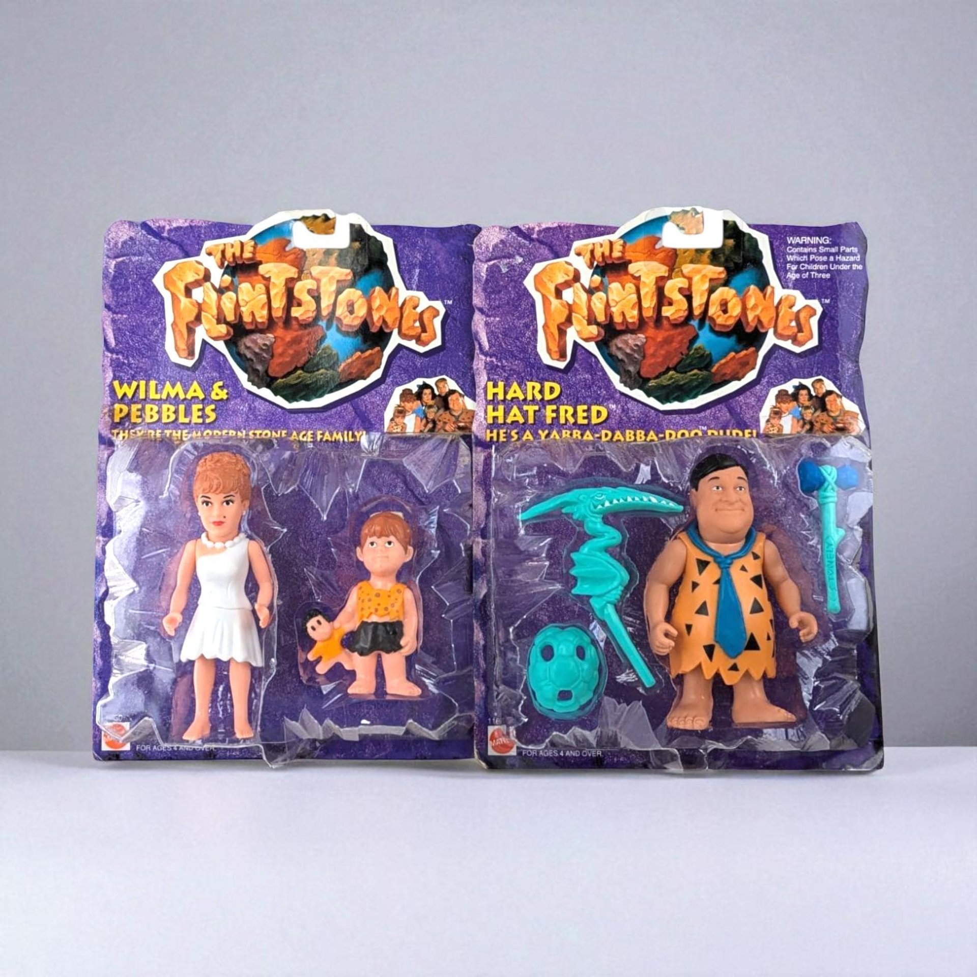 Vintage 1993 Flintstones Action Figure: Mattel Toy, Choose Your Character