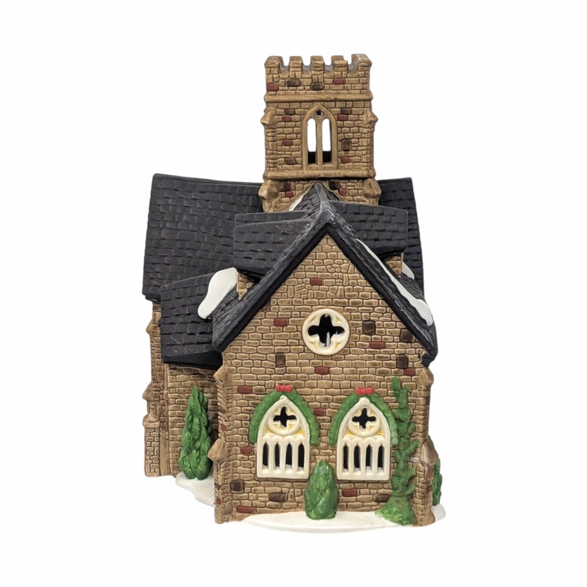 Vintage 1989 Knottinghill Church: Dept 56 Dickens Village Building