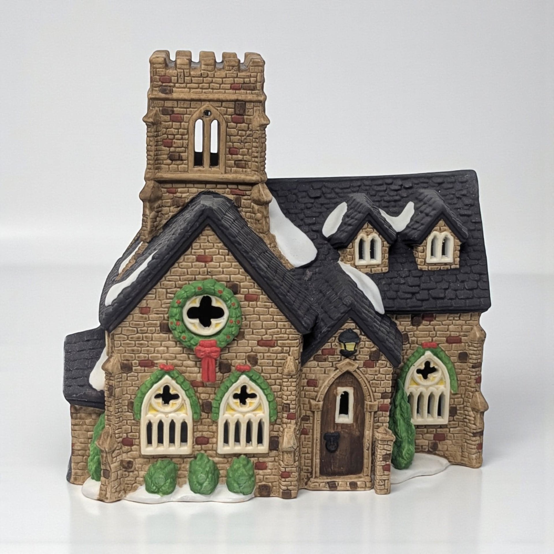 Vintage 1989 Knottinghill Church: Dept 56 Dickens Village Building