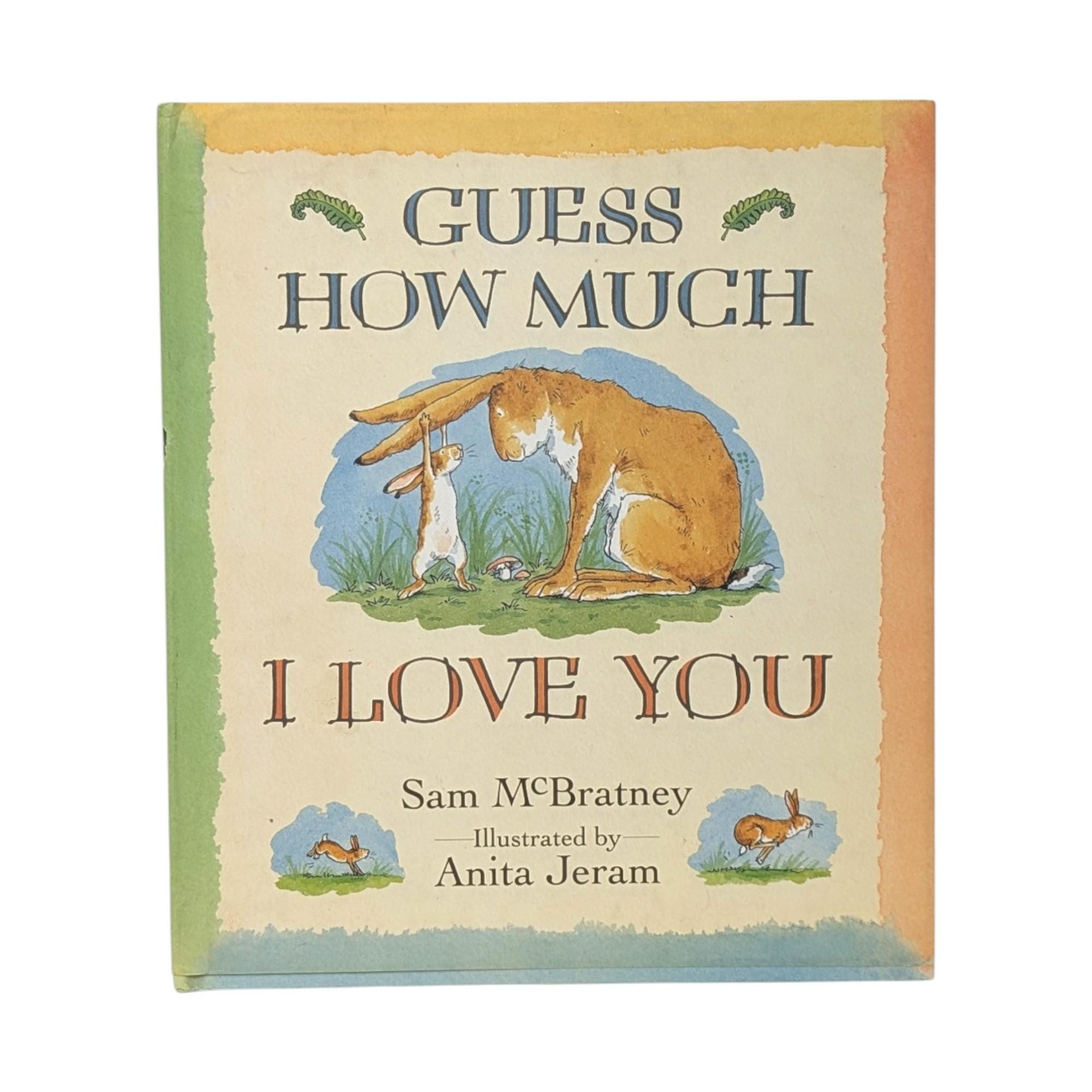 Vintage 1995 Guess How Much I Love You: Sam McBratney Hardcover Book