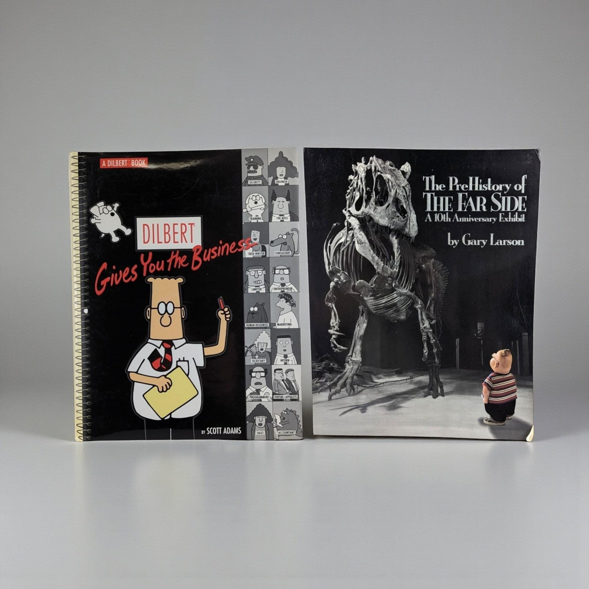 Vintage Comic Collection Book: Choice of 1990 Far Side or 1999 Dilbert