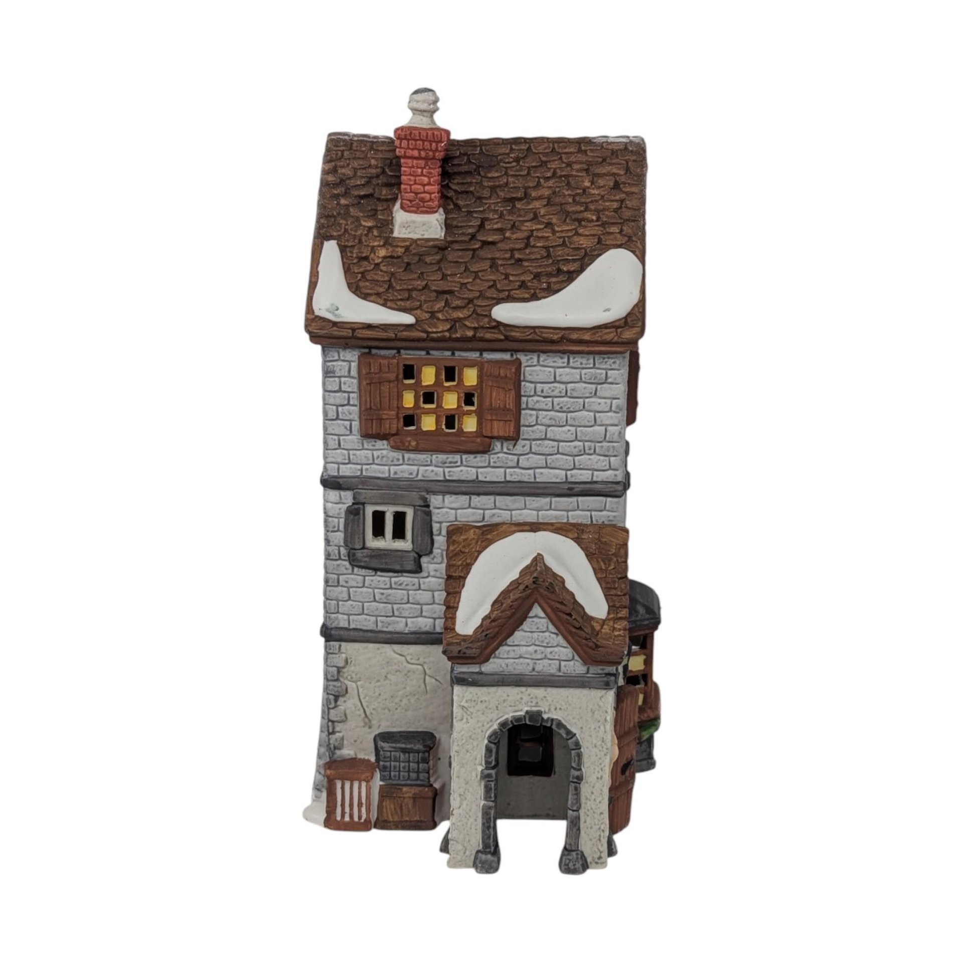 Vintage 1988 Poulterer Shop: Dept 56 Dickens Village House