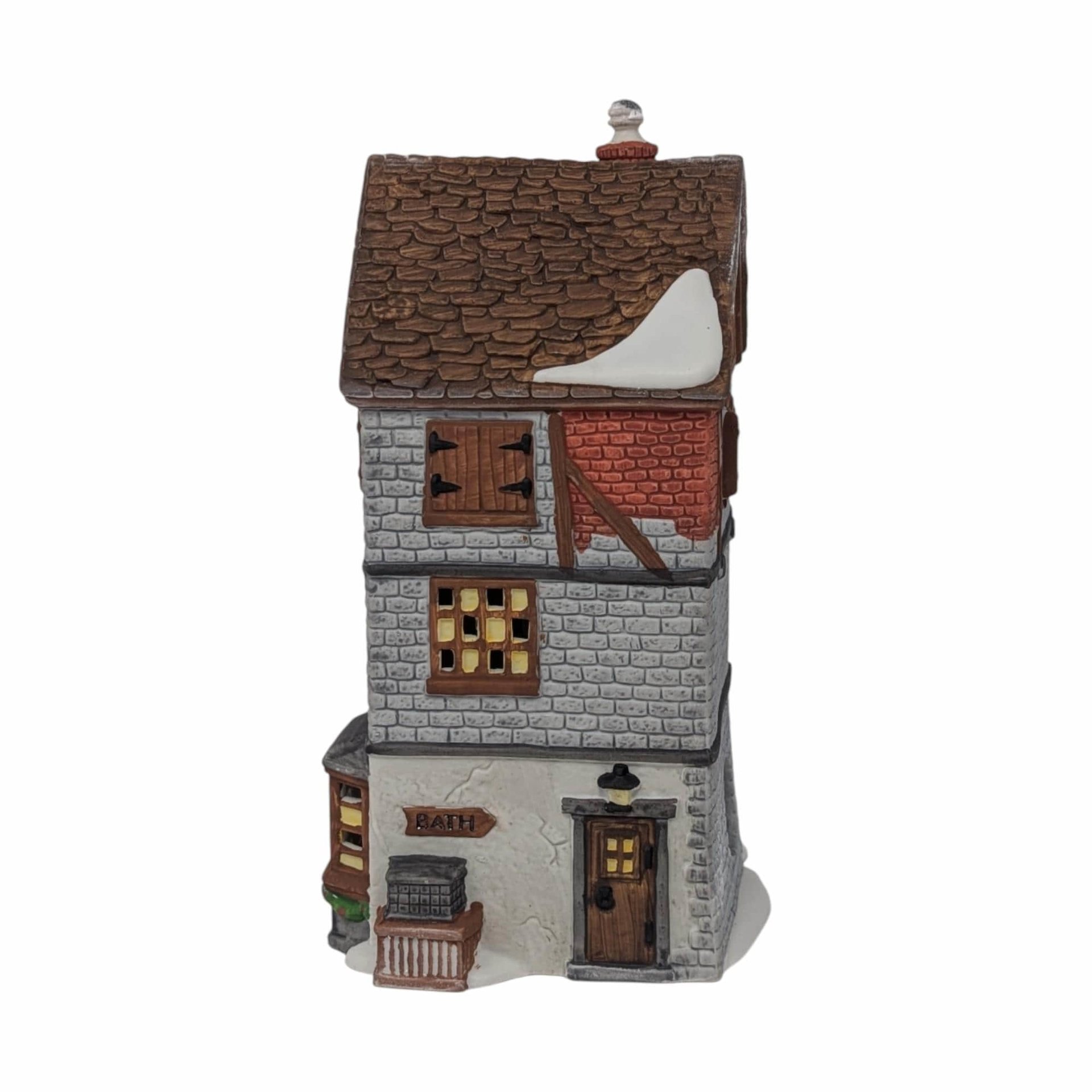 Vintage 1988 Poulterer Shop: Dept 56 Dickens Village House