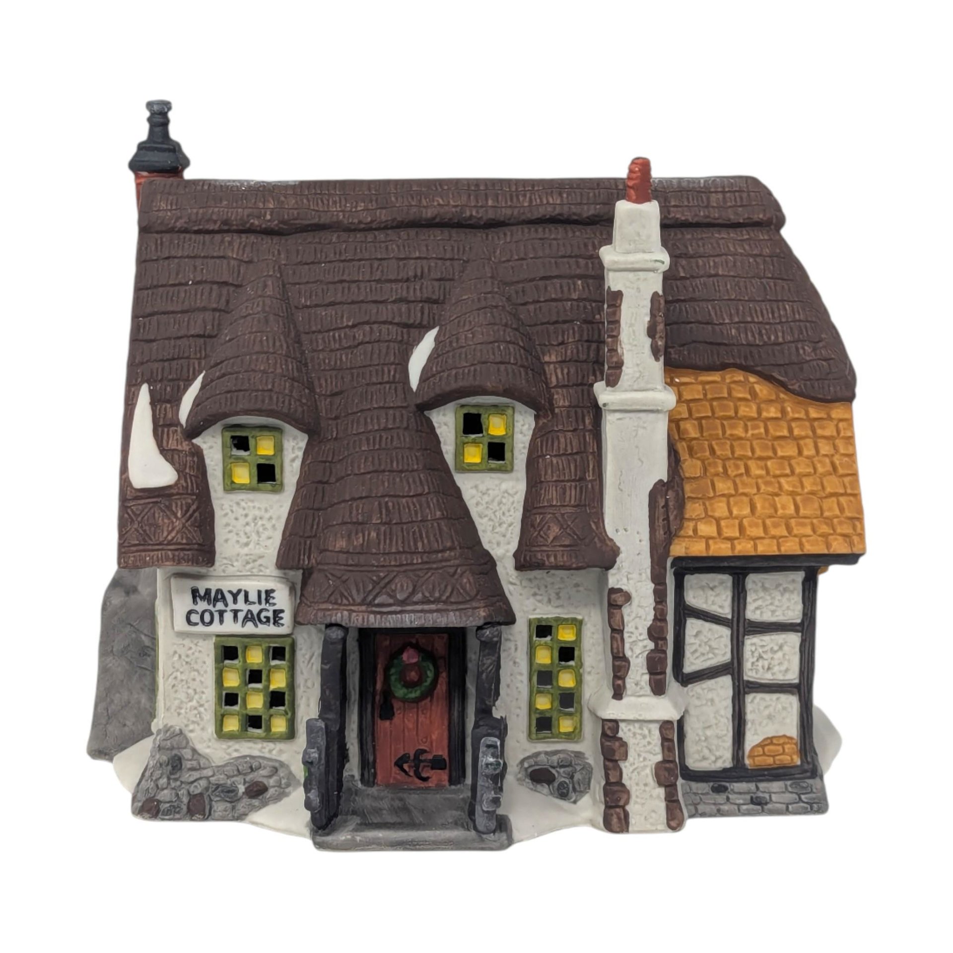 Vintage 1990 Maylie Cottage: Dept 56 Dickens Village House