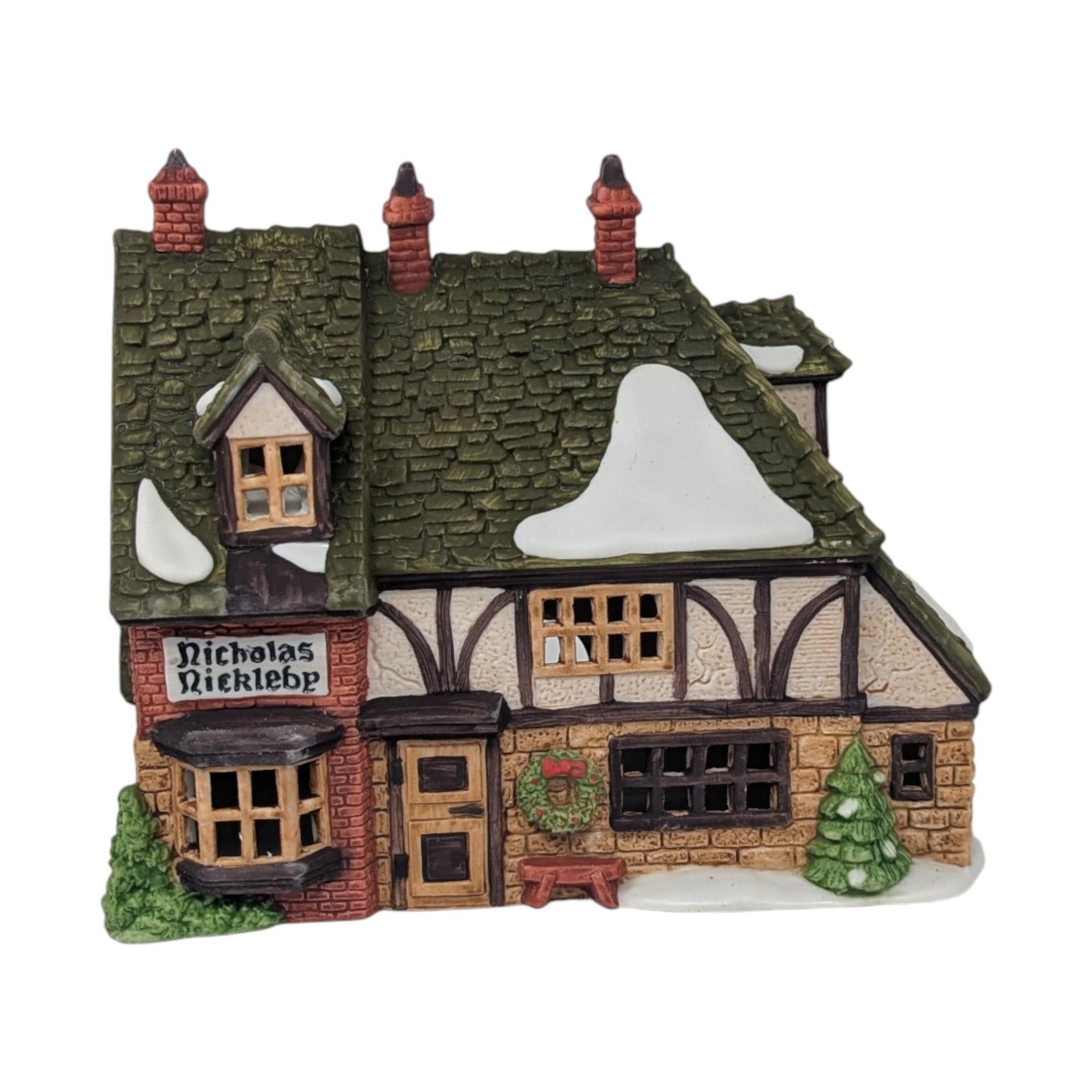 Vintage 1988 Nicholas Nickleby Cottage: Dept 56 Dickens Village House
