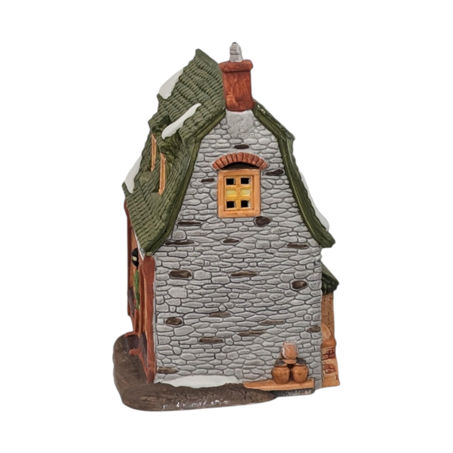 Vintage 1988 "White Horse Bakery" House: Dept 56 Dickens' Village Collectible