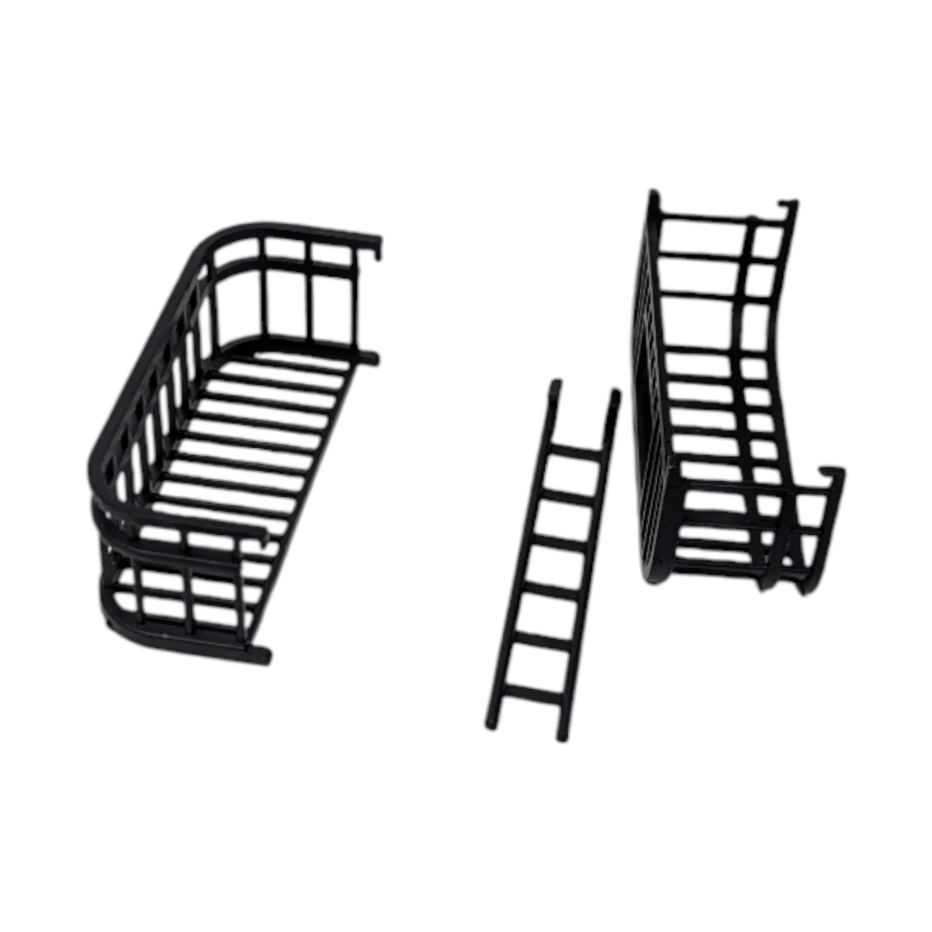 Vintage 1990 Dept 56 Wong's in Chinatown: Complete w/ Ladders