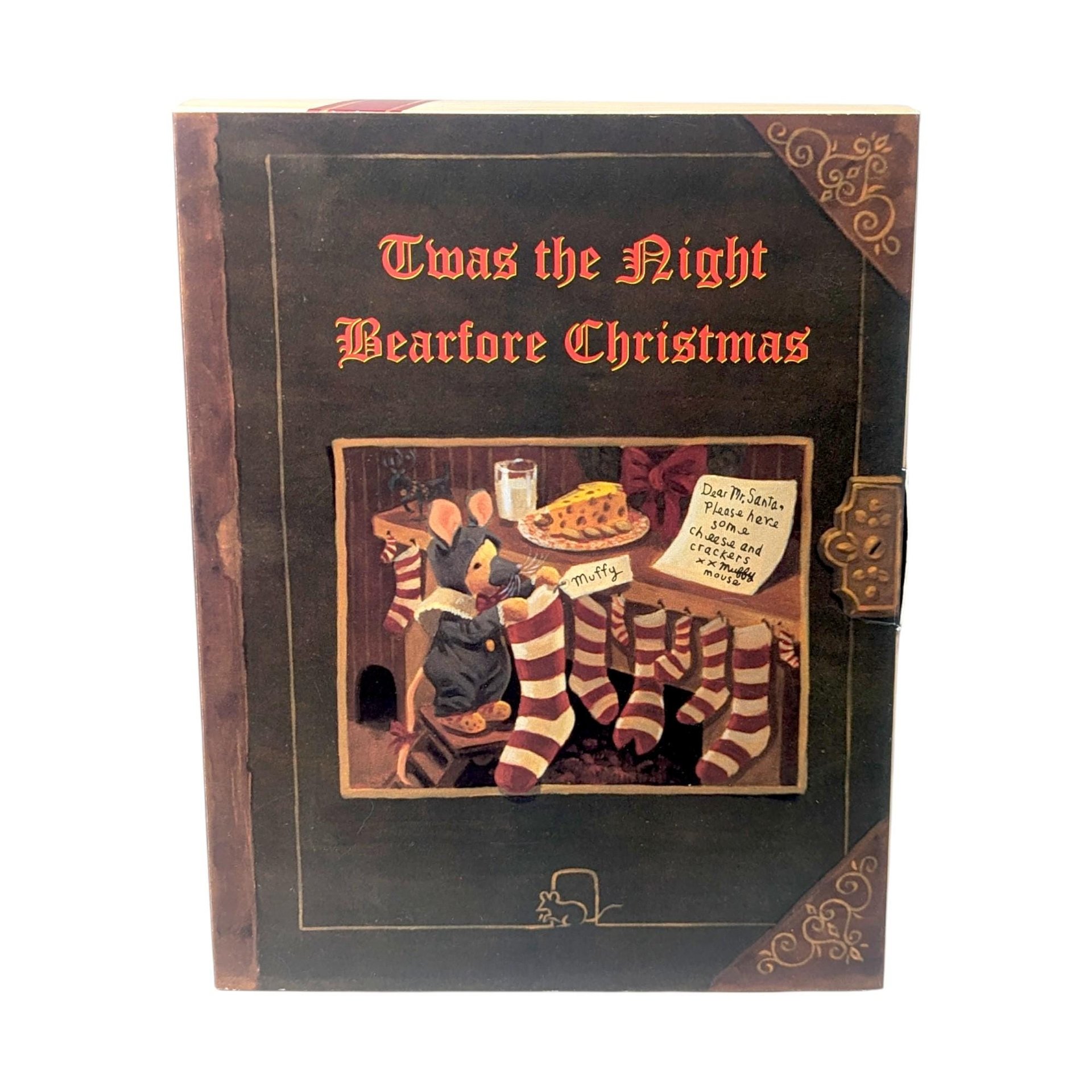 Vintage 1995 Muffy Mouse Limited Edition Christmas in Package: North American Bear Co