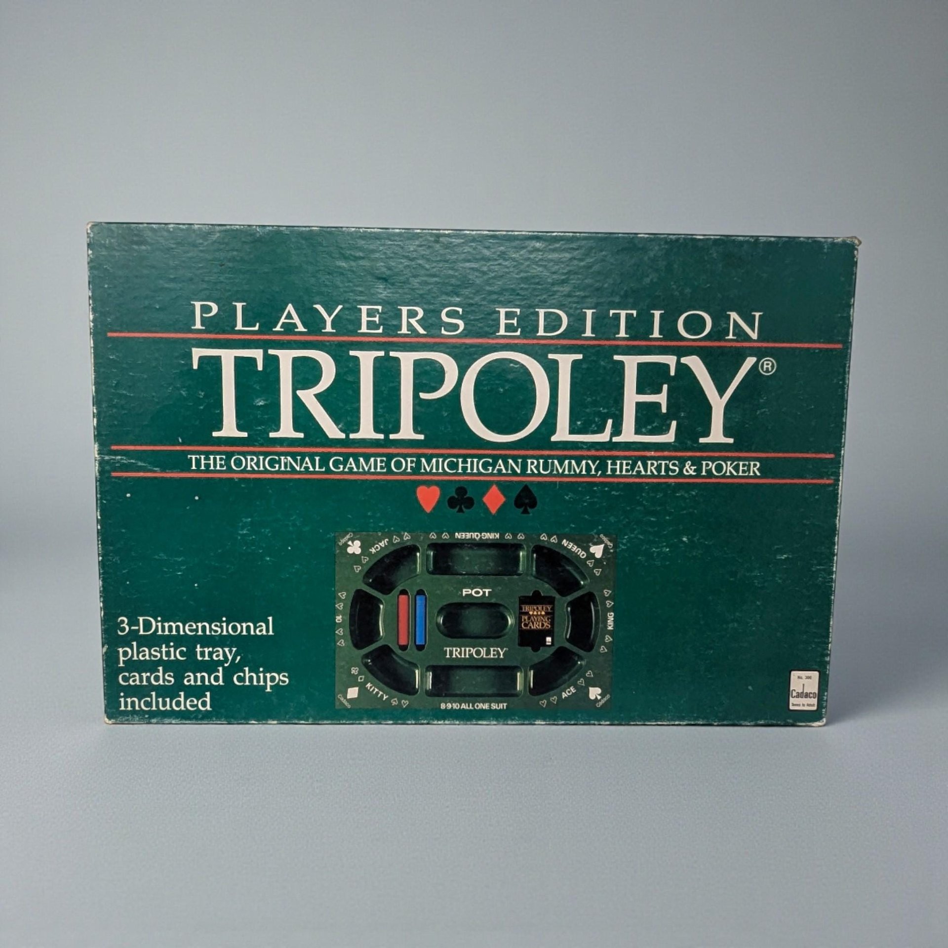 Vintage 1968 Tripoley Players Edition: Cadaco Card Game