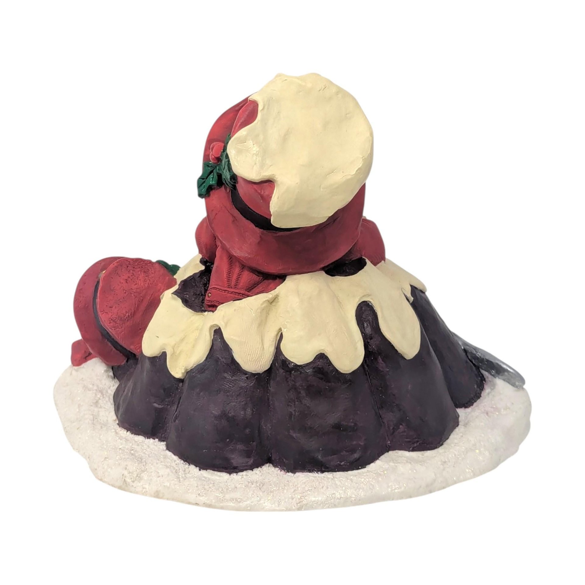 Vintage 1995 Finnians Christmas Figure: Roman Inc. Irish Leprechaun Pudding Decor