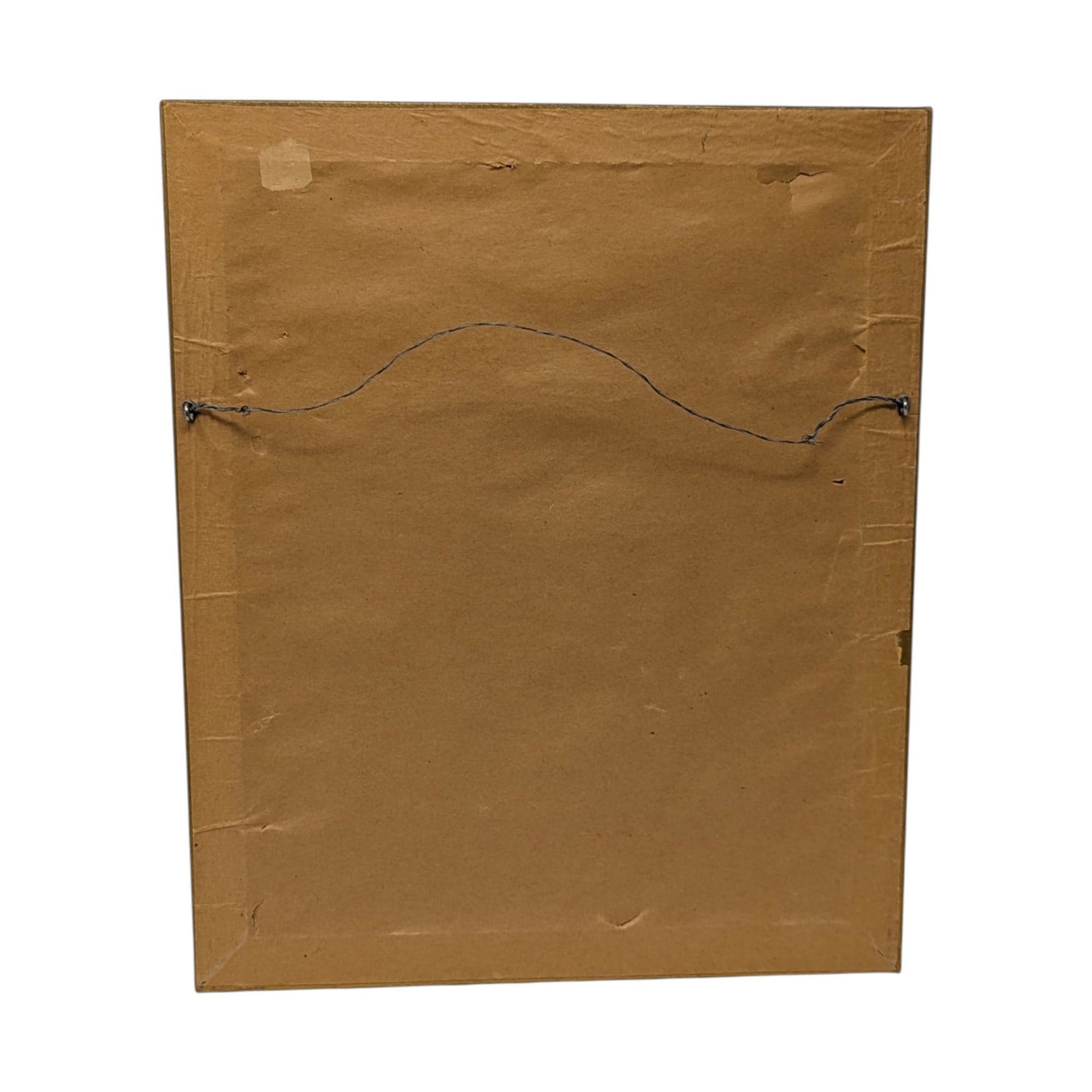 Vintage 1942 Jesus at the Door Lithograph: Warner Sallman Kriebel & Bates Framed Art