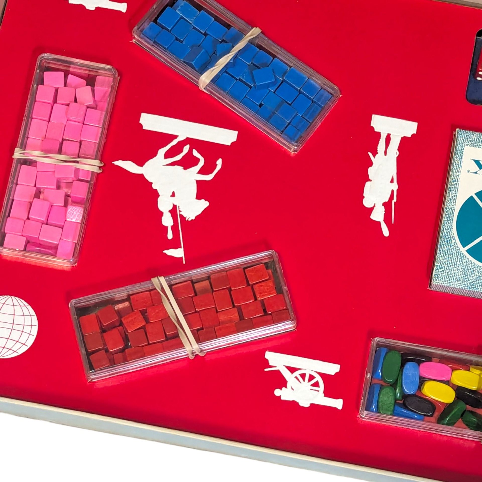 Vintage 1968 Risk Board Game: Parker Brothers Continental Strategy Game