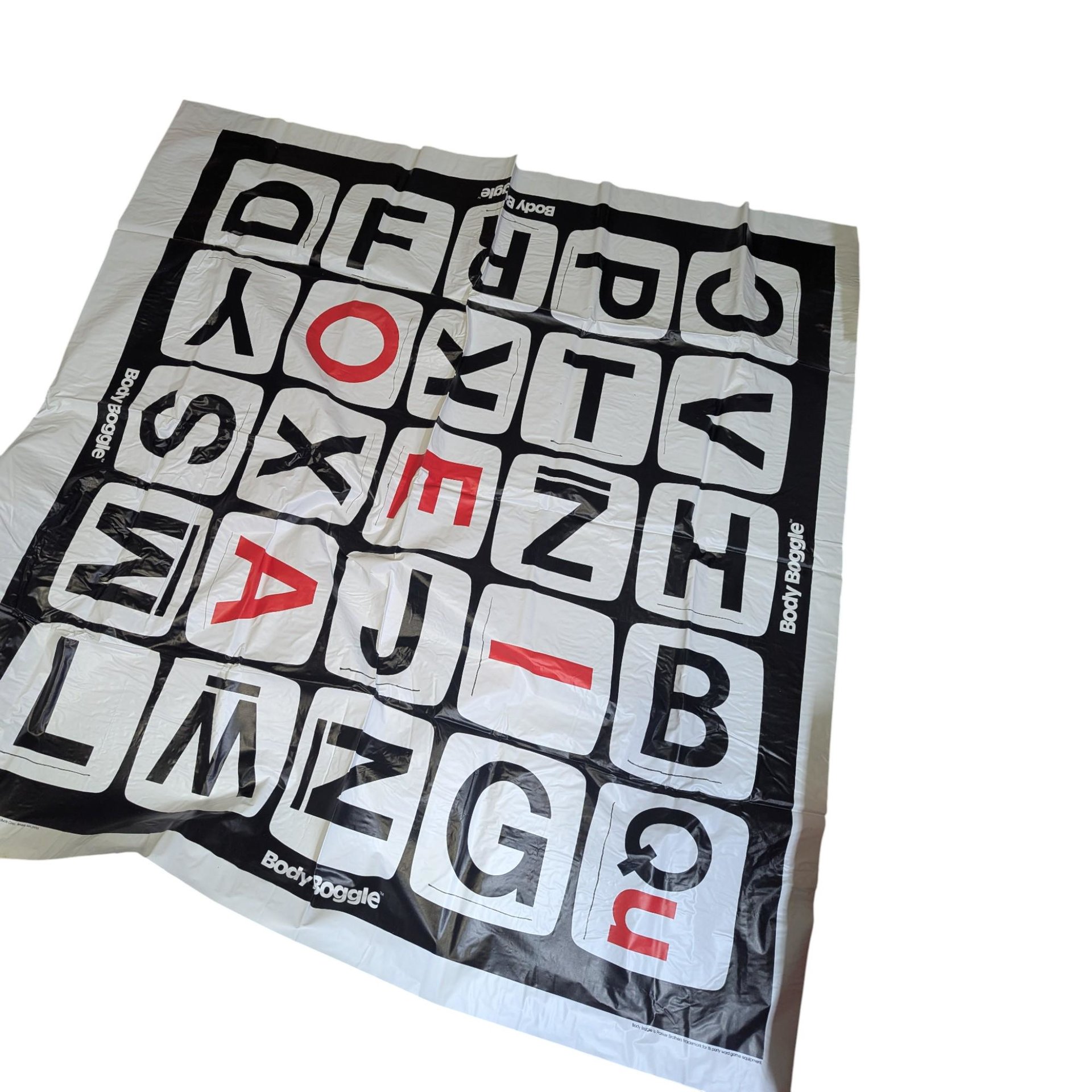 Vintage 1984 Body Boggle Game: Parker Brothers Floor Party Activity