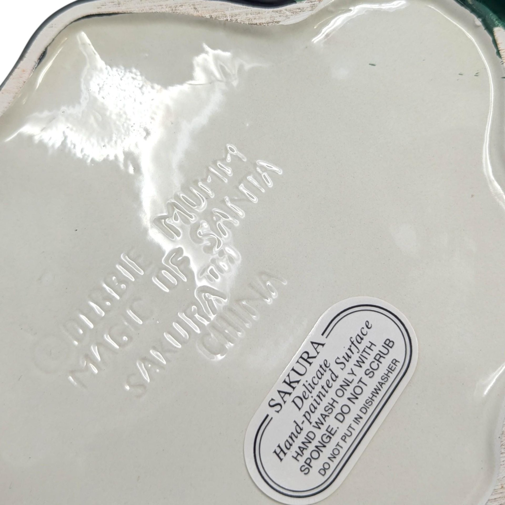 Vintage Ceramic Santa Claus Cookie Jar: Debbie Mumm