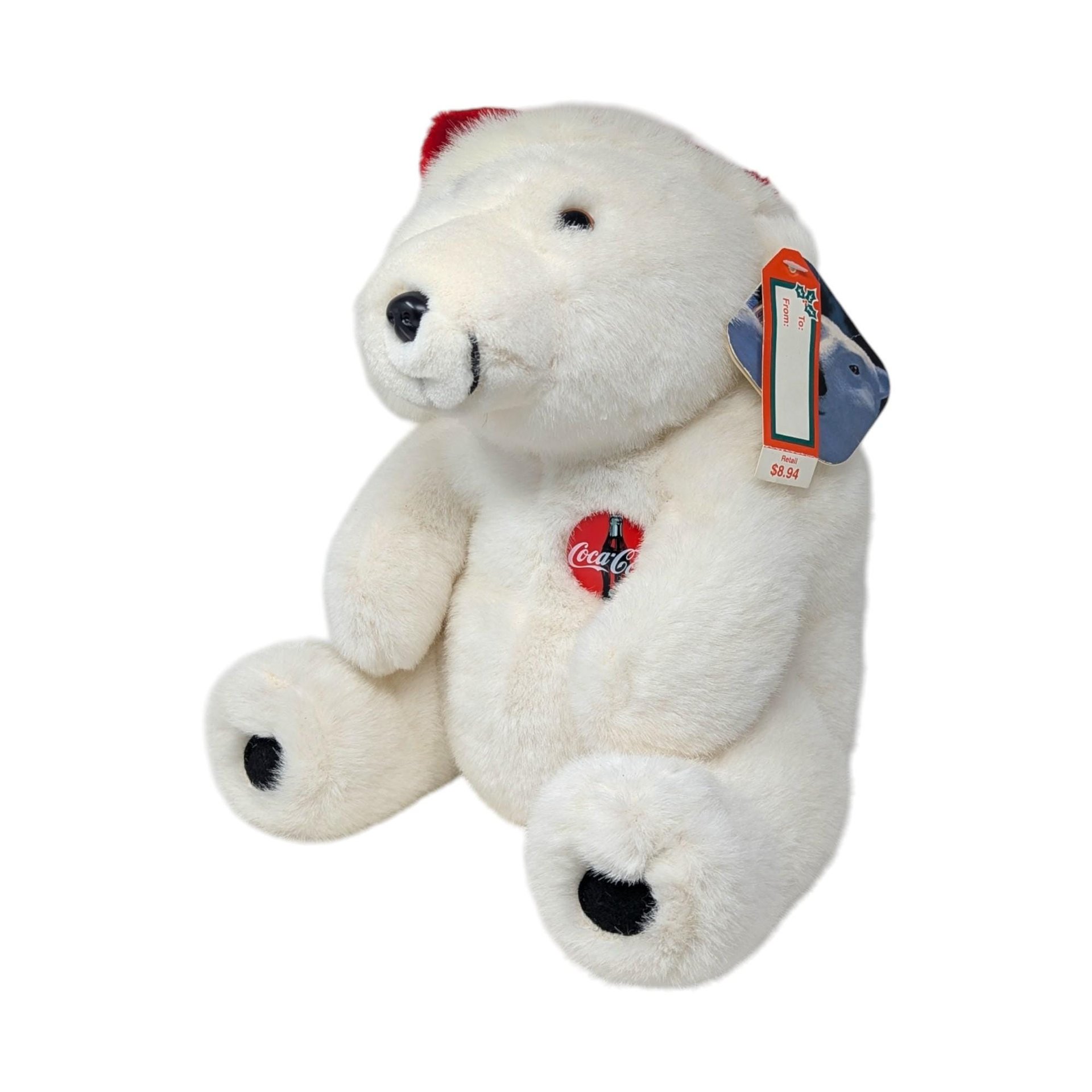 Vintage 1990s Coca-Cola Polar Bear Plush: The Coca-Cola Company