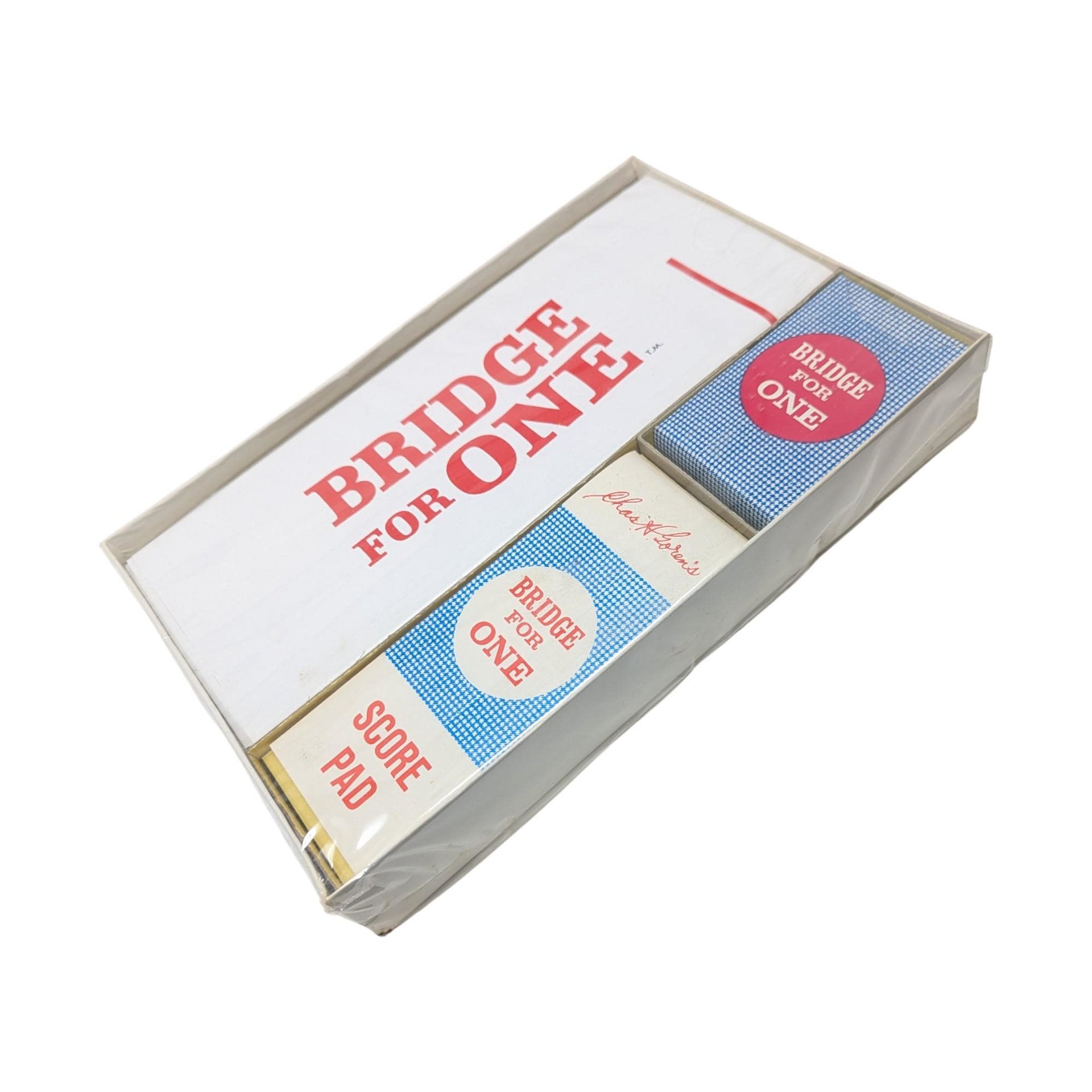 Vintage Unused 1967 Chas H. Goren's Bridge for One Game: Milton Bradley