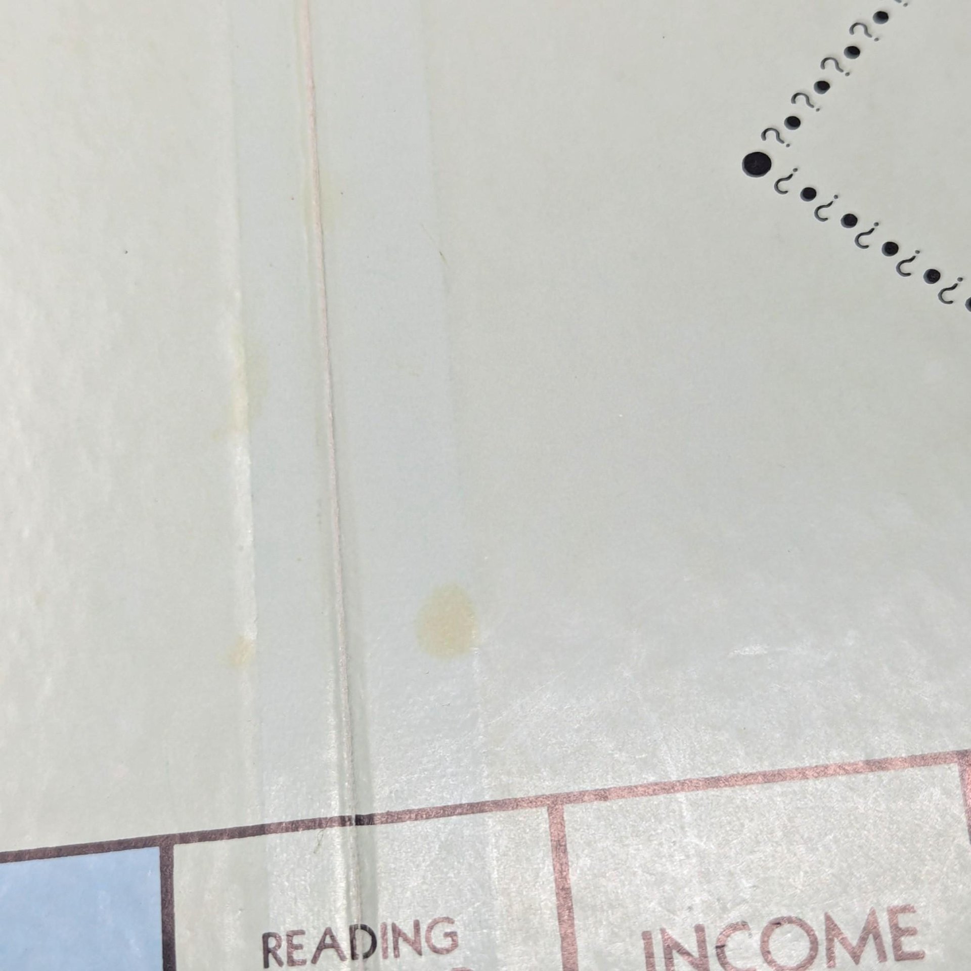 1961 Parker Brothers Monopoly: Vintage Real Estate Board Game