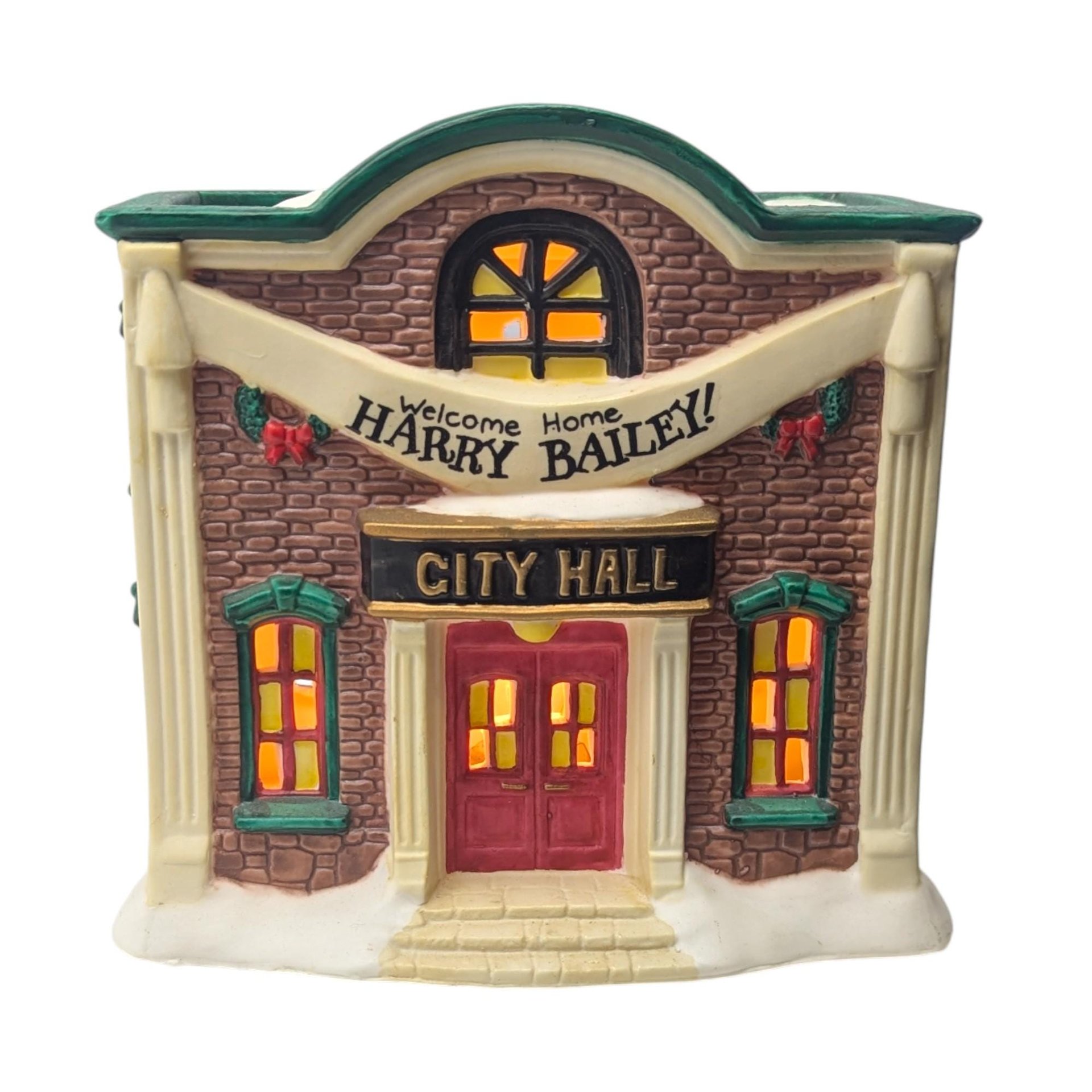Vintage 1997 City Hall Harry Bailey: A Wonderful Holiday Collection