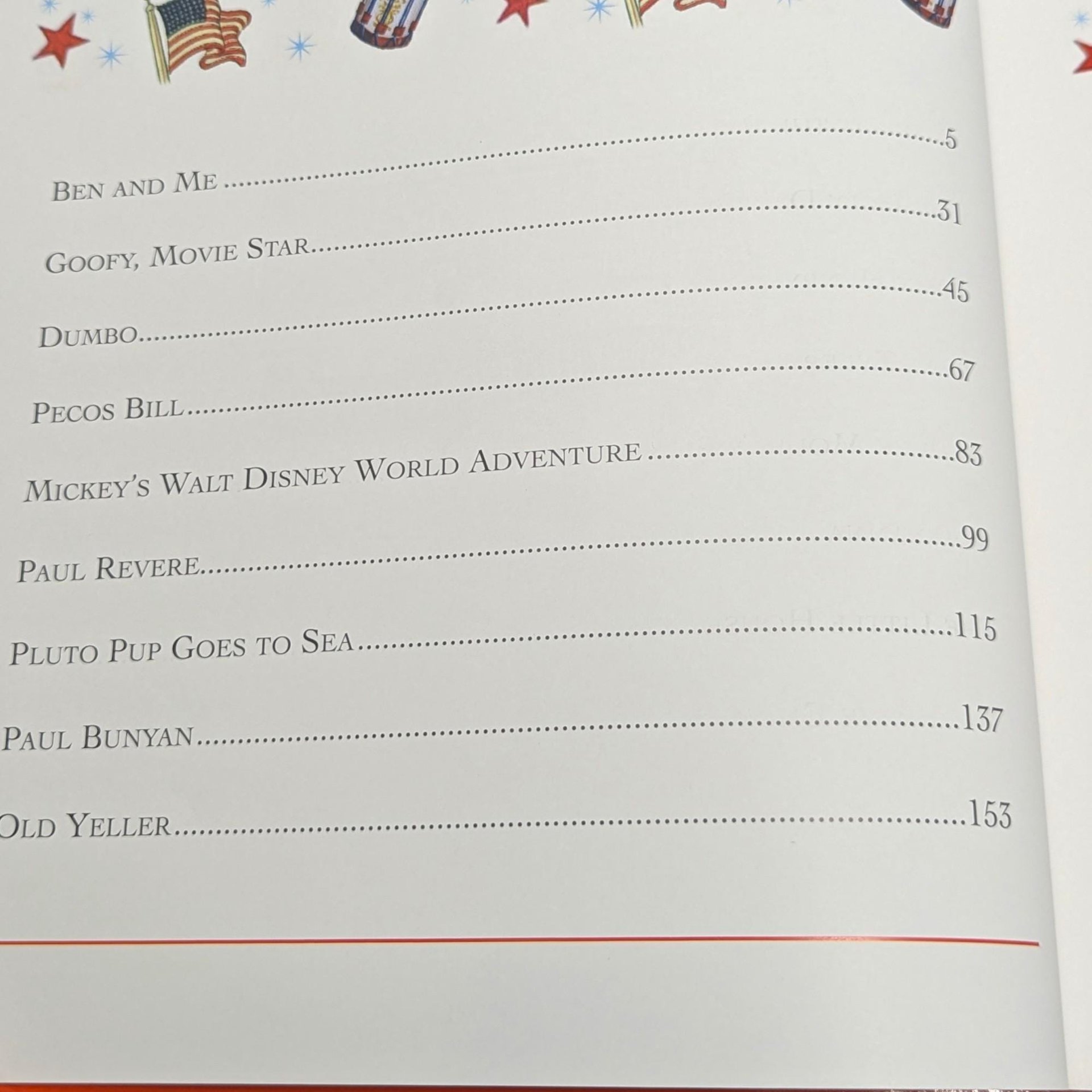 2002 Disney's Americana Storybook Collection Hardcover: Disney Press