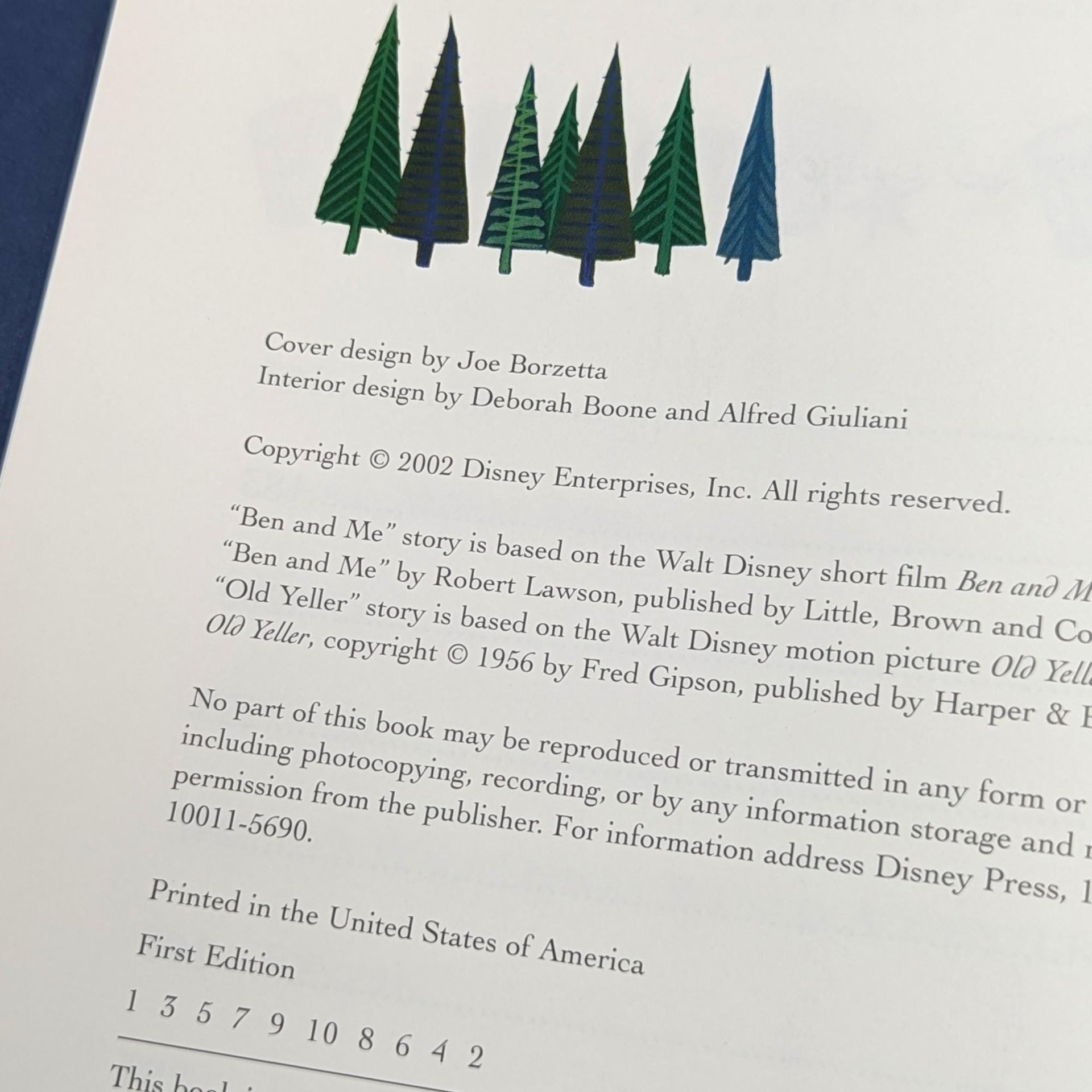 2002 Disney's Americana Storybook Collection Hardcover: Disney Press