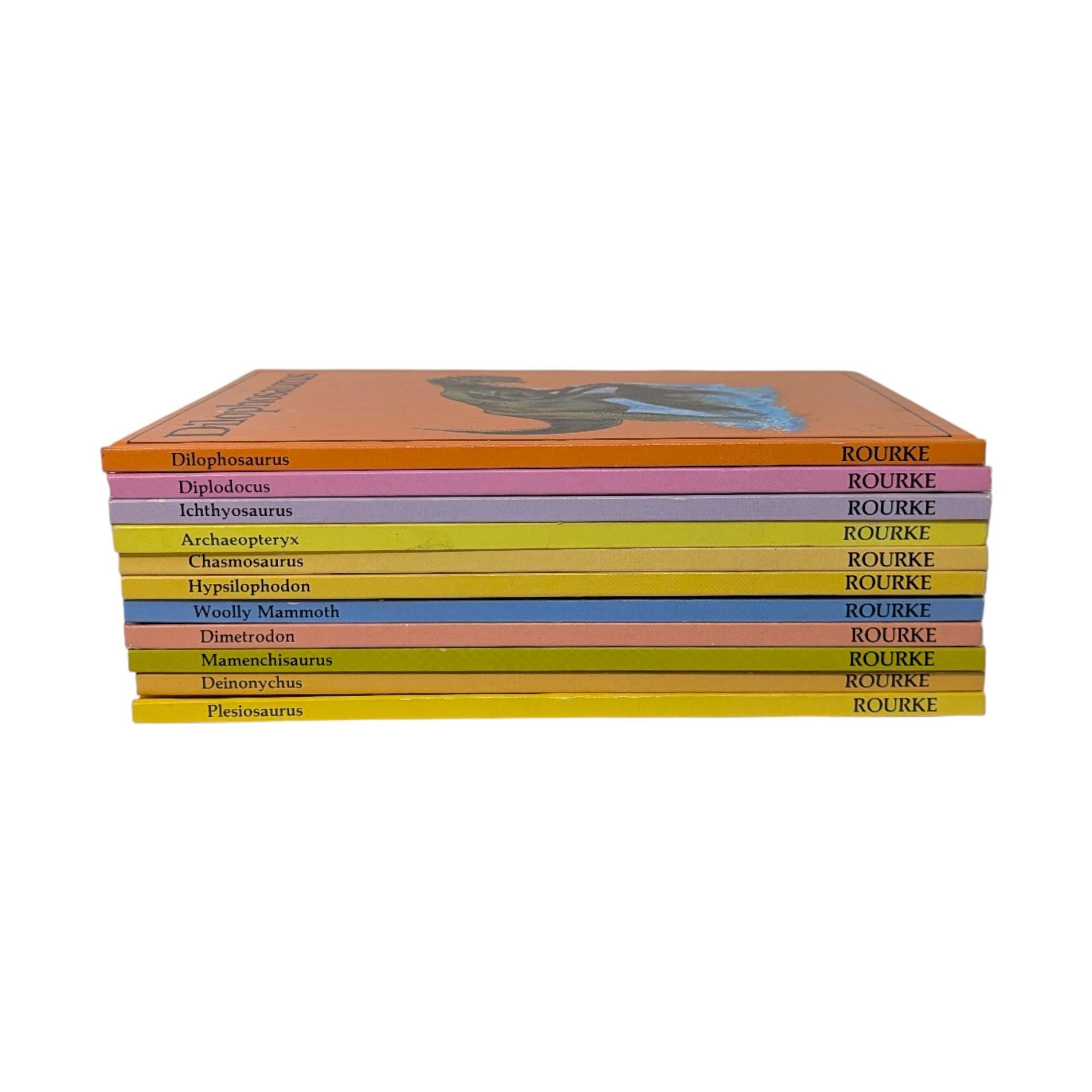 1984 Dinosaur Library Hardcover Collection: Rupert Oliver Rourke Enterprises