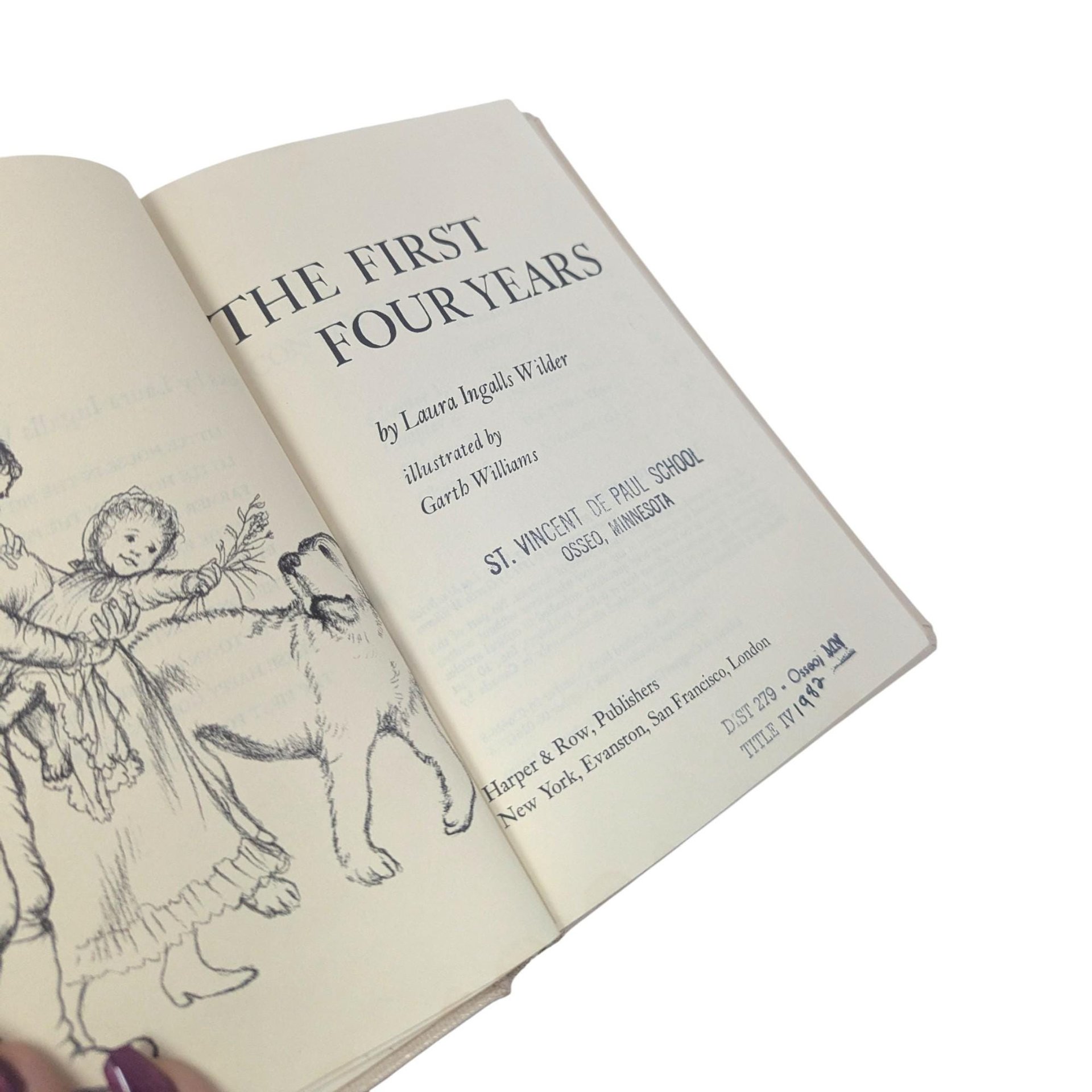 Vintage 1953-1971 Little House on the Prairie Hardcover Book Choice: Laura Ingalls Wilder Library Editions