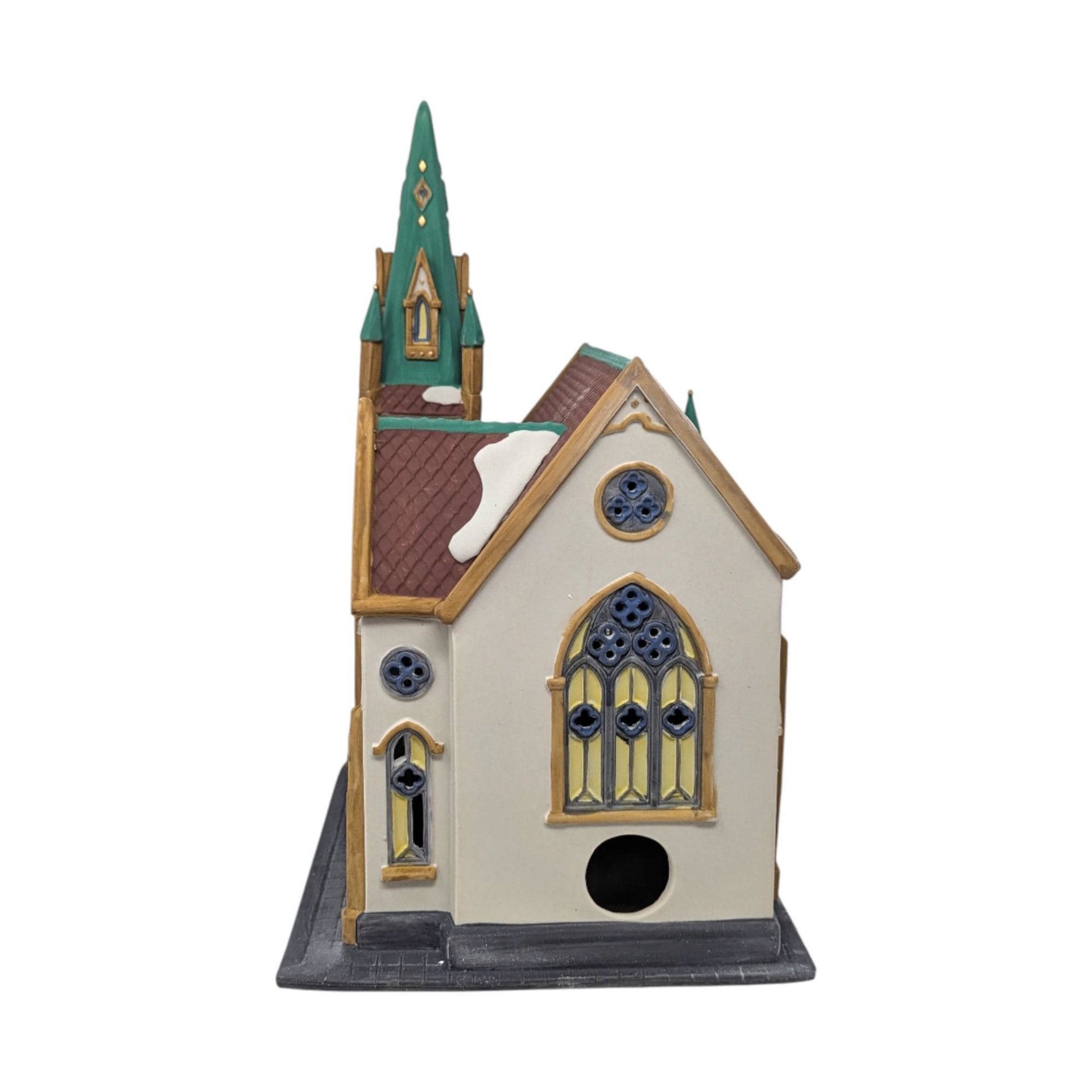 Vintage 1990 All Saints Corner Church: Dept 56 Christmas in the City