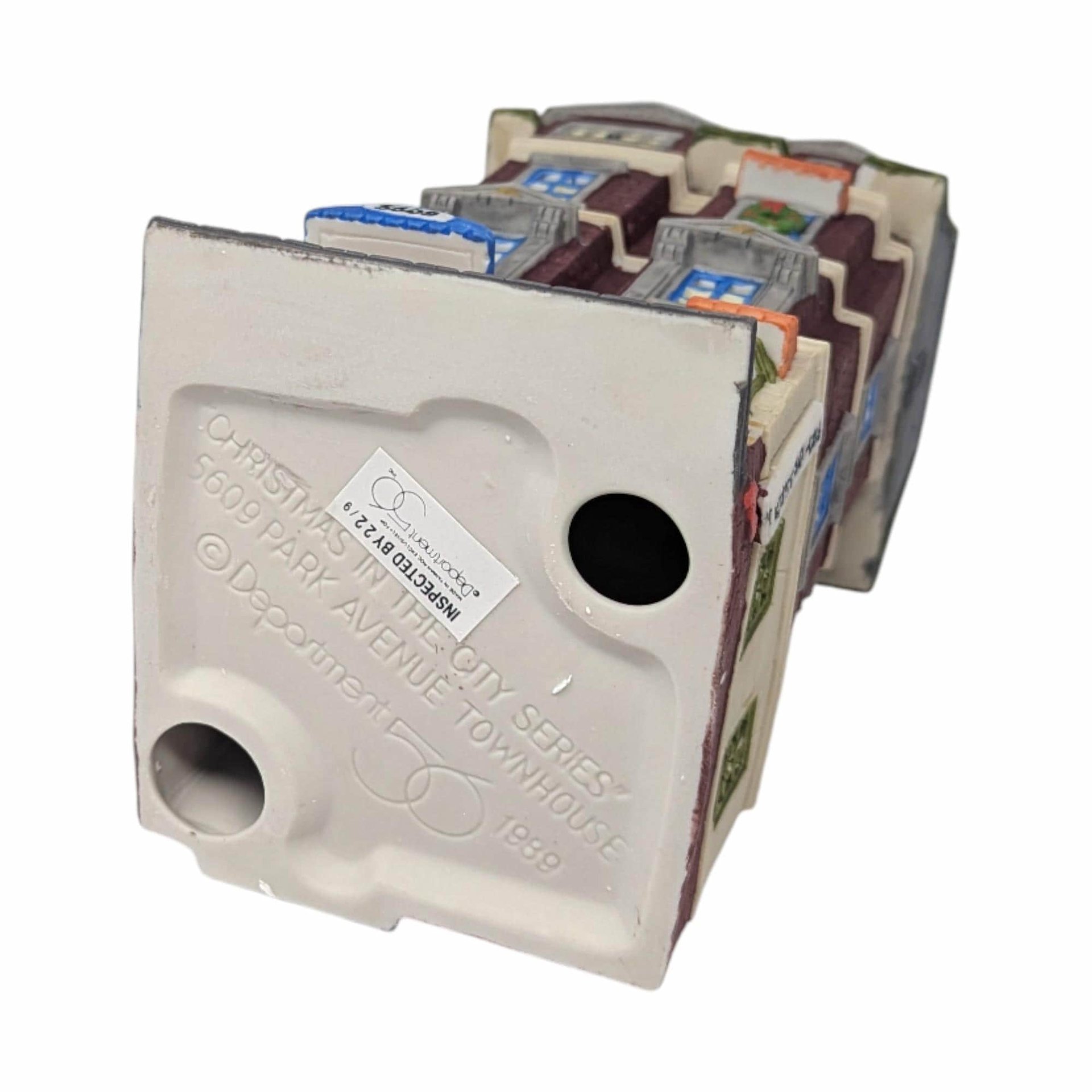 Vintage 5609 Park Avenue Townhouse: 1989 Dept 56 Christmas in the City