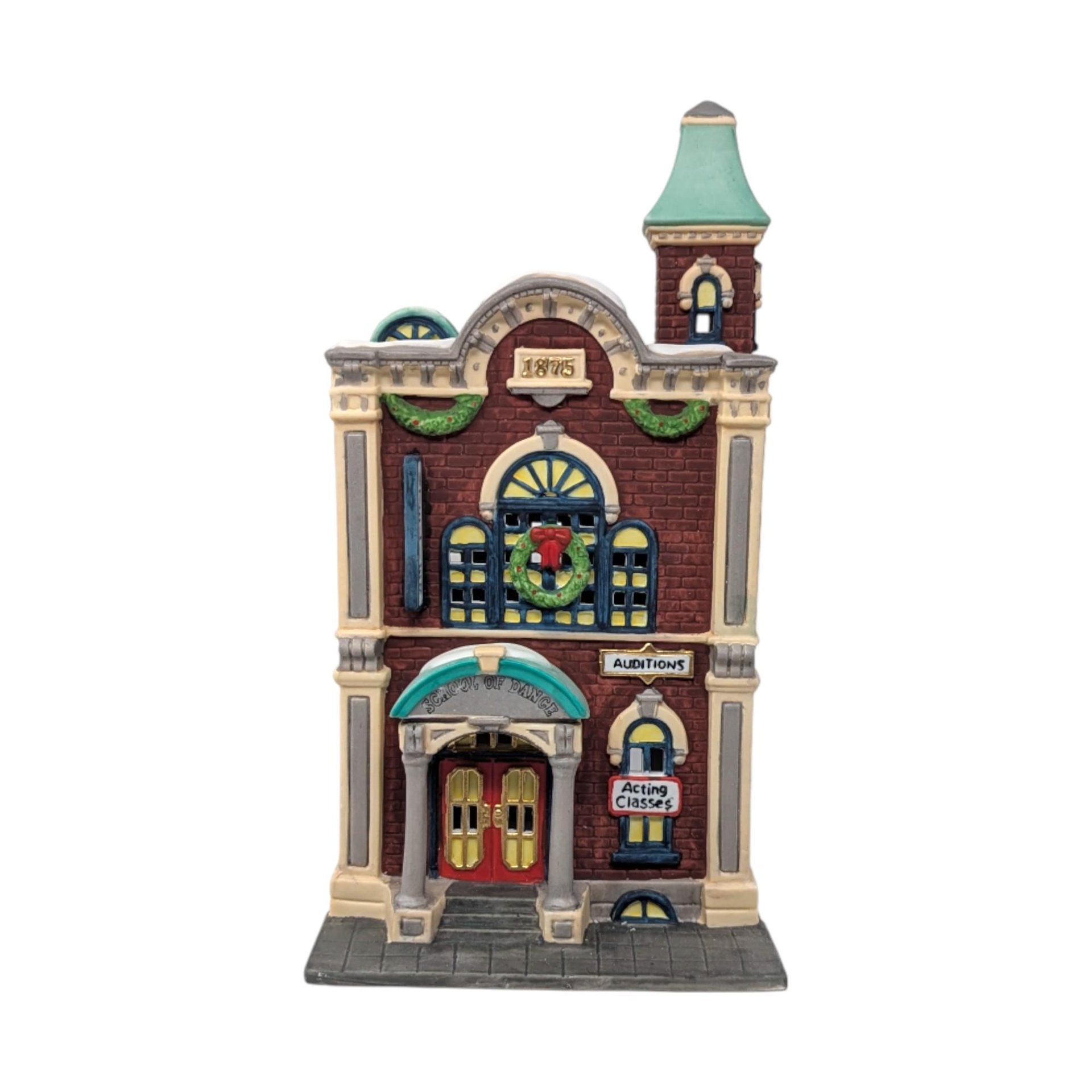 Vintage 1991 Arts Academy Building: Dept 56 Christmas in the City