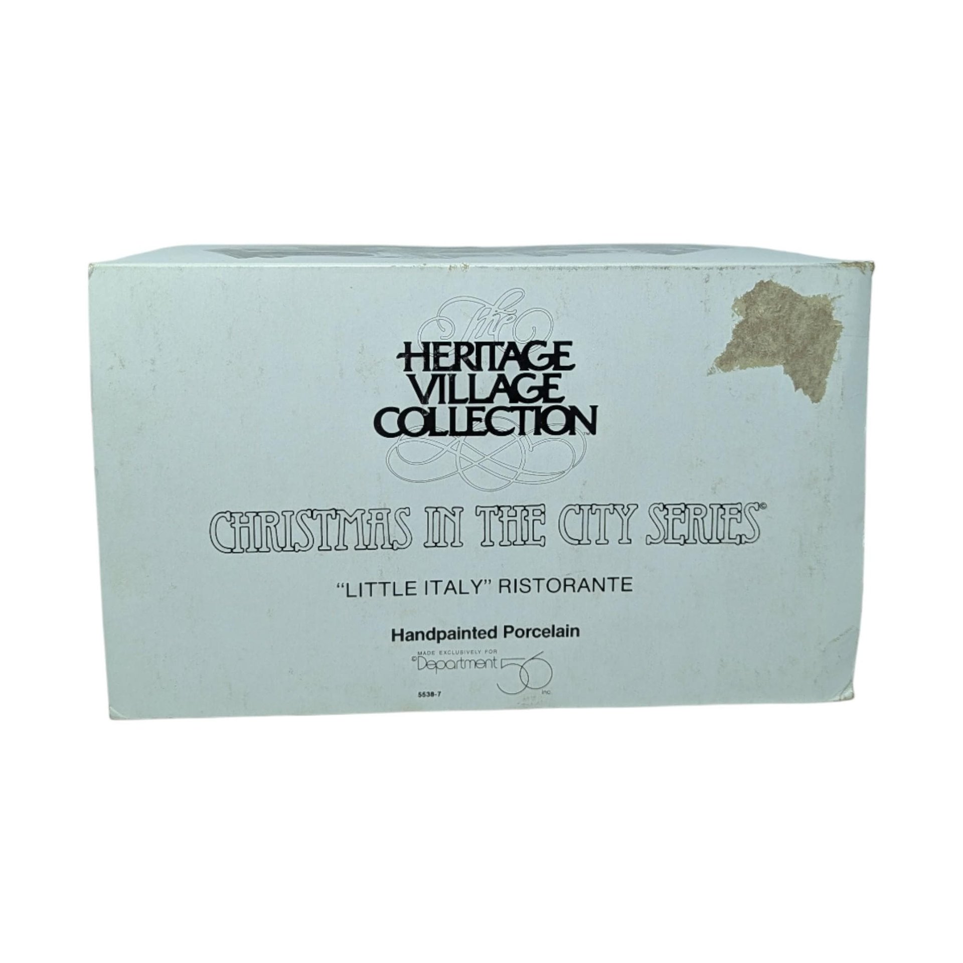 Vintage 1987 The Tower Cafe Building: Dept 56 Christmas in the City