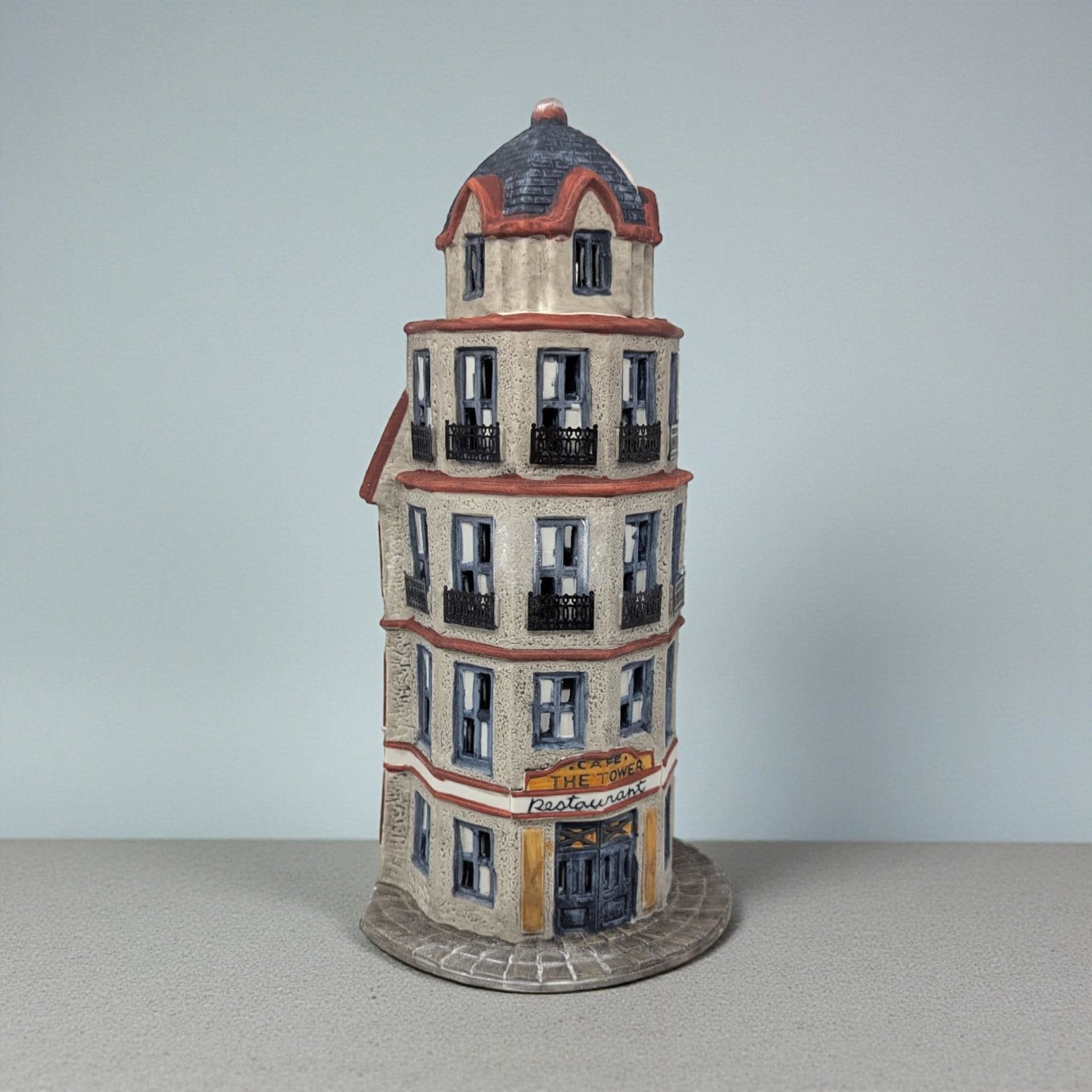 Vintage 1987 The Tower Cafe Building: Dept 56 Christmas in the City