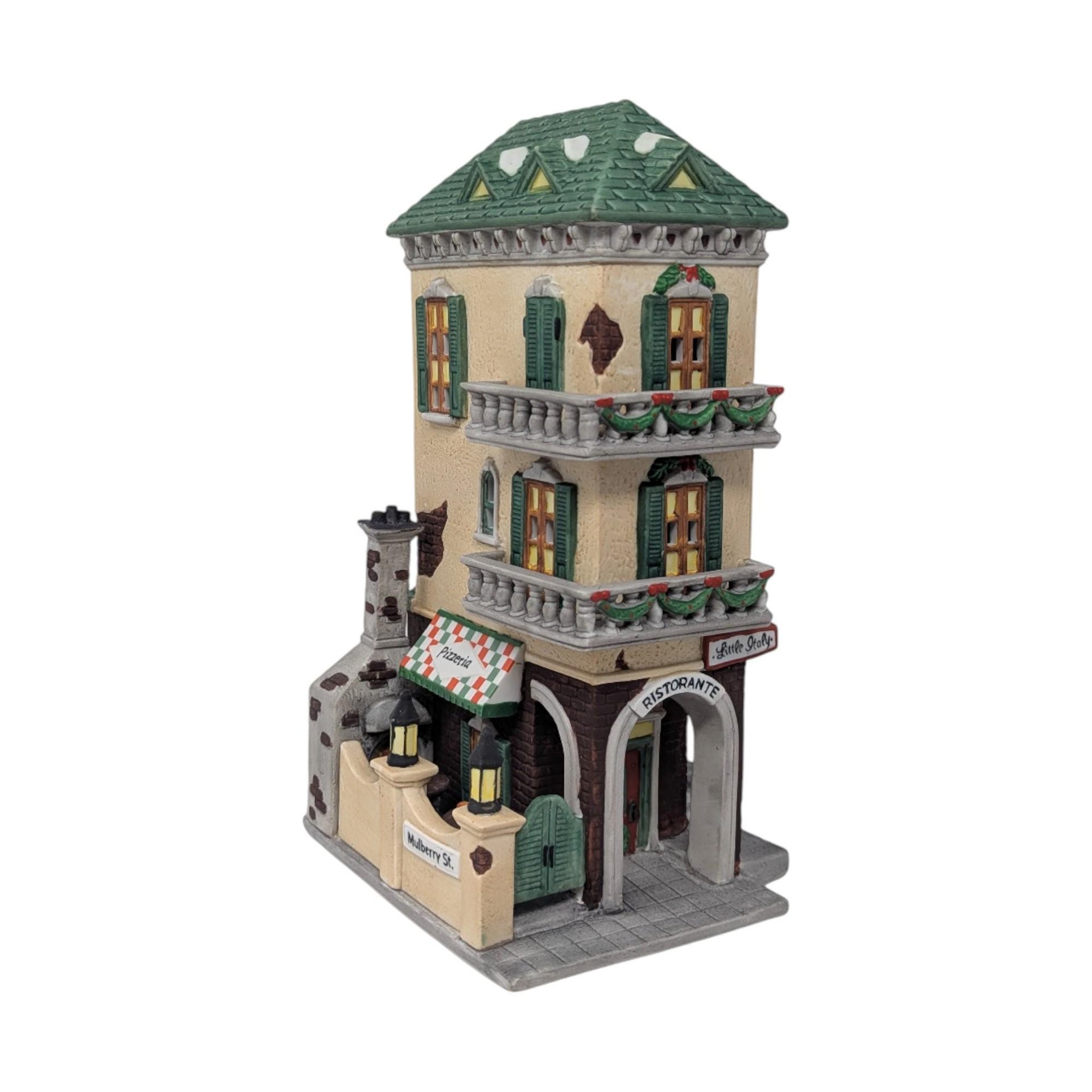Vintage 1991 Little Italy Ristorante: Dept 56 Christmas in the City