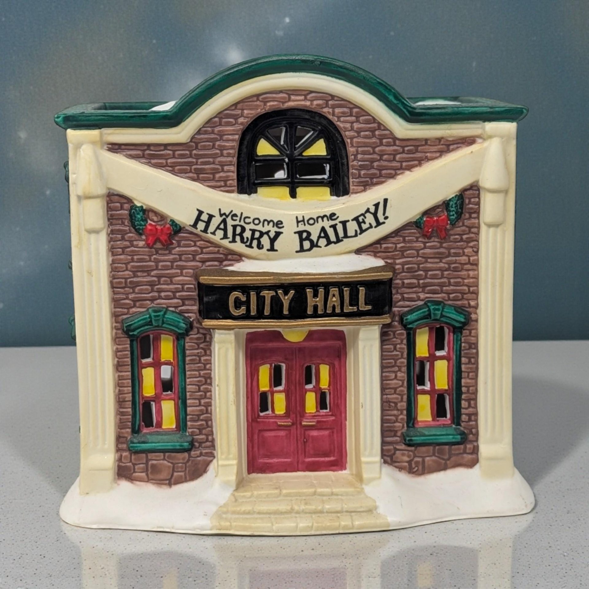 Vintage 1997 City Hall Harry Bailey: A Wonderful Holiday Collection
