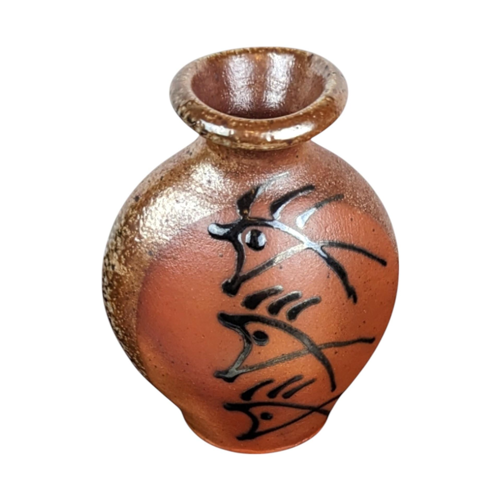 Vintage Brad Lee Henry Studio Pottery Vase