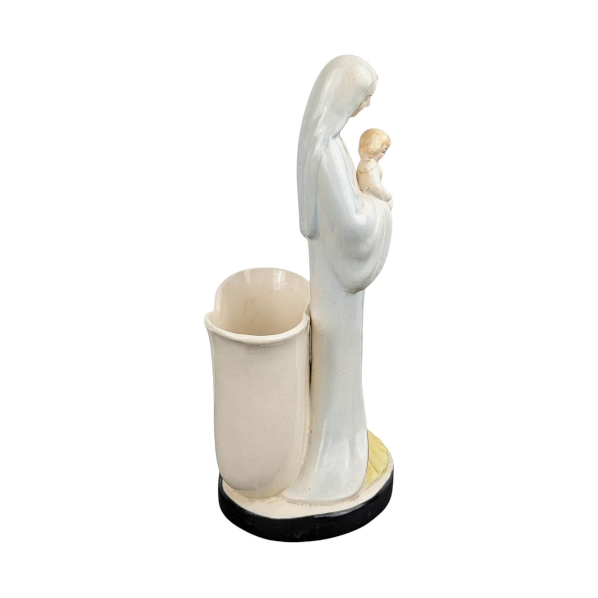Vintage Artmark Madonna and Child Planter