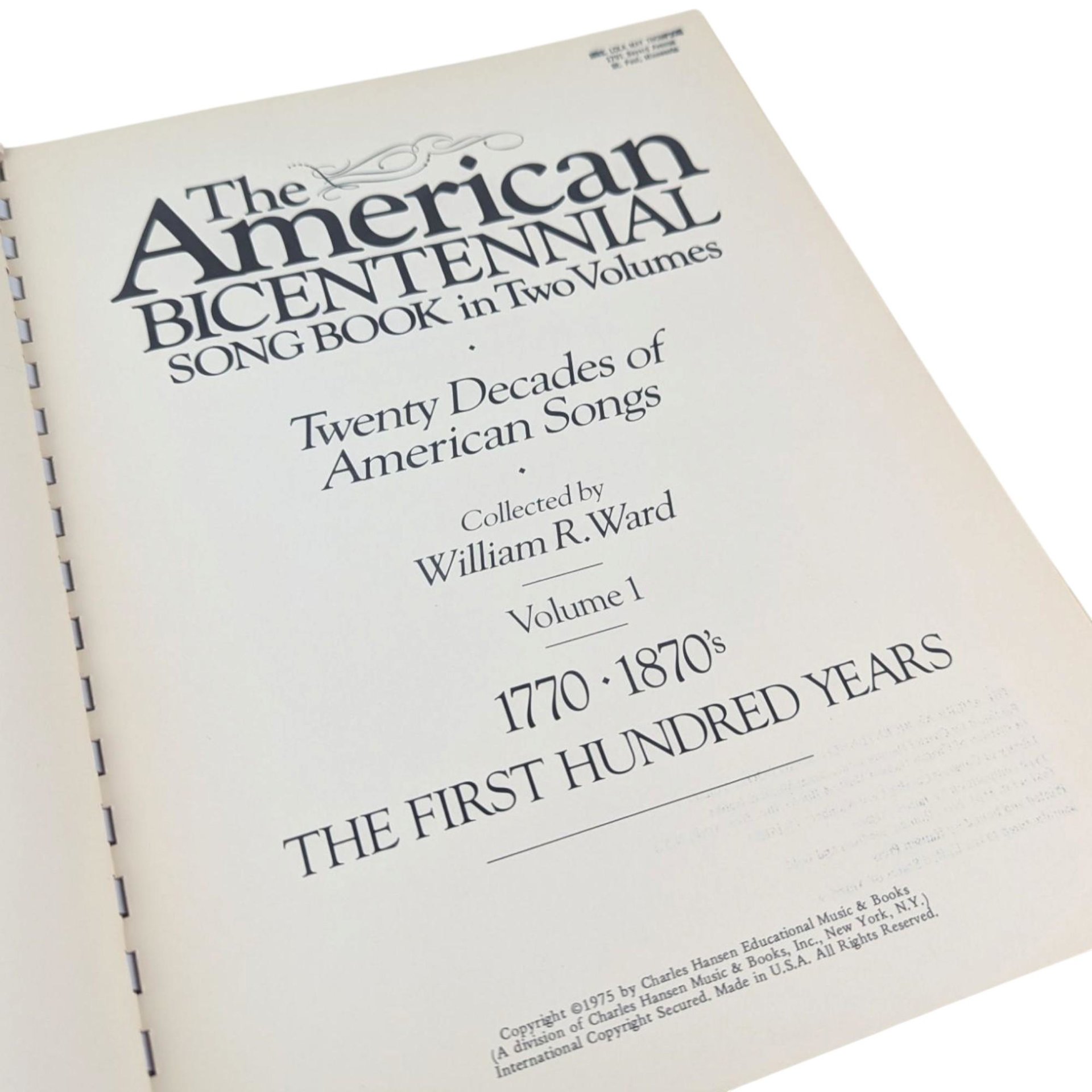 1975 American Bicentennial Songbook Volume 1