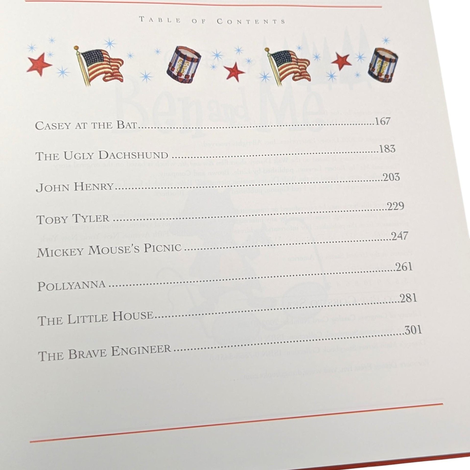 2002 Disney's Americana Storybook Collection Hardcover: Disney Press