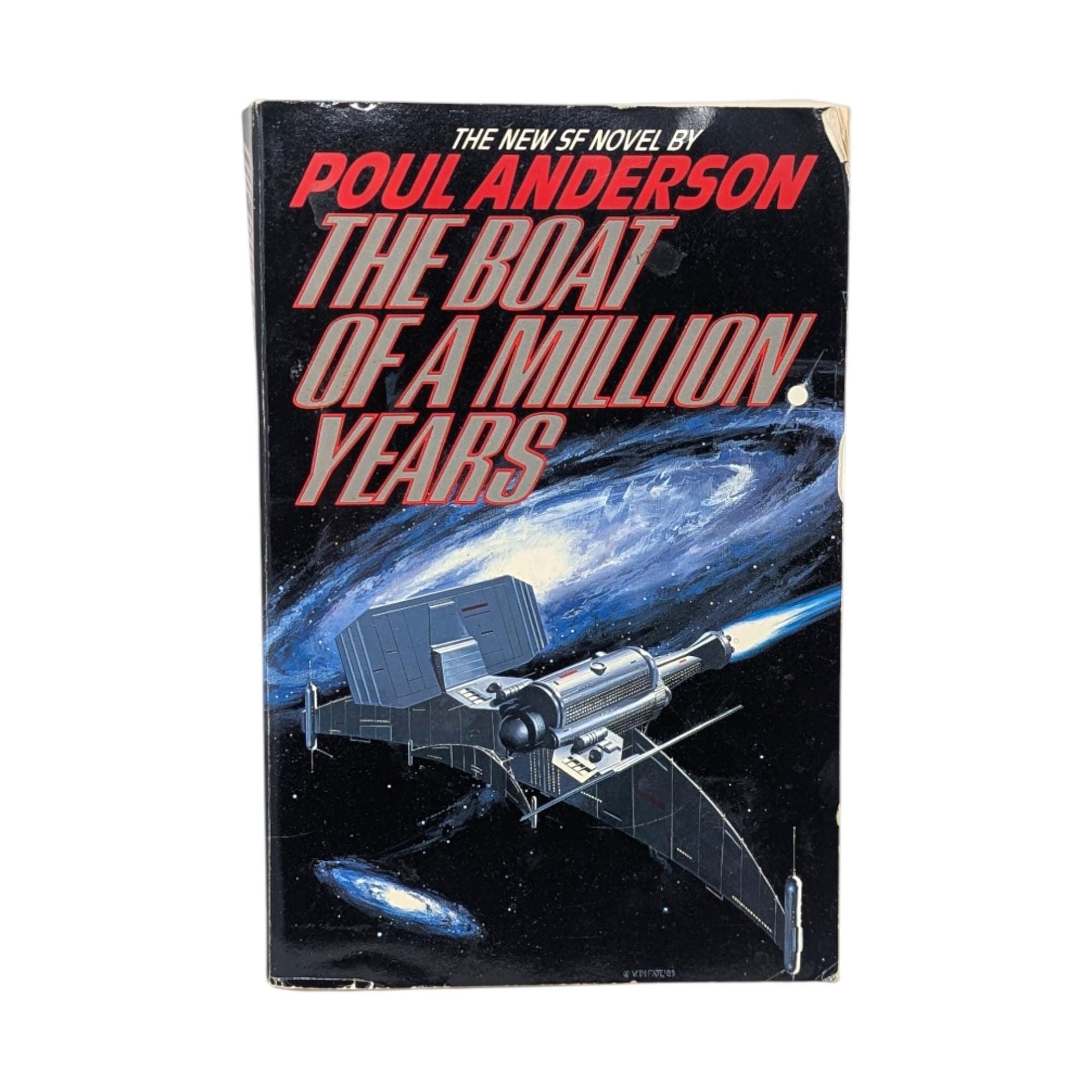 Vintage 1989 The Boat of a Million Years Paperback: Poul Anderson