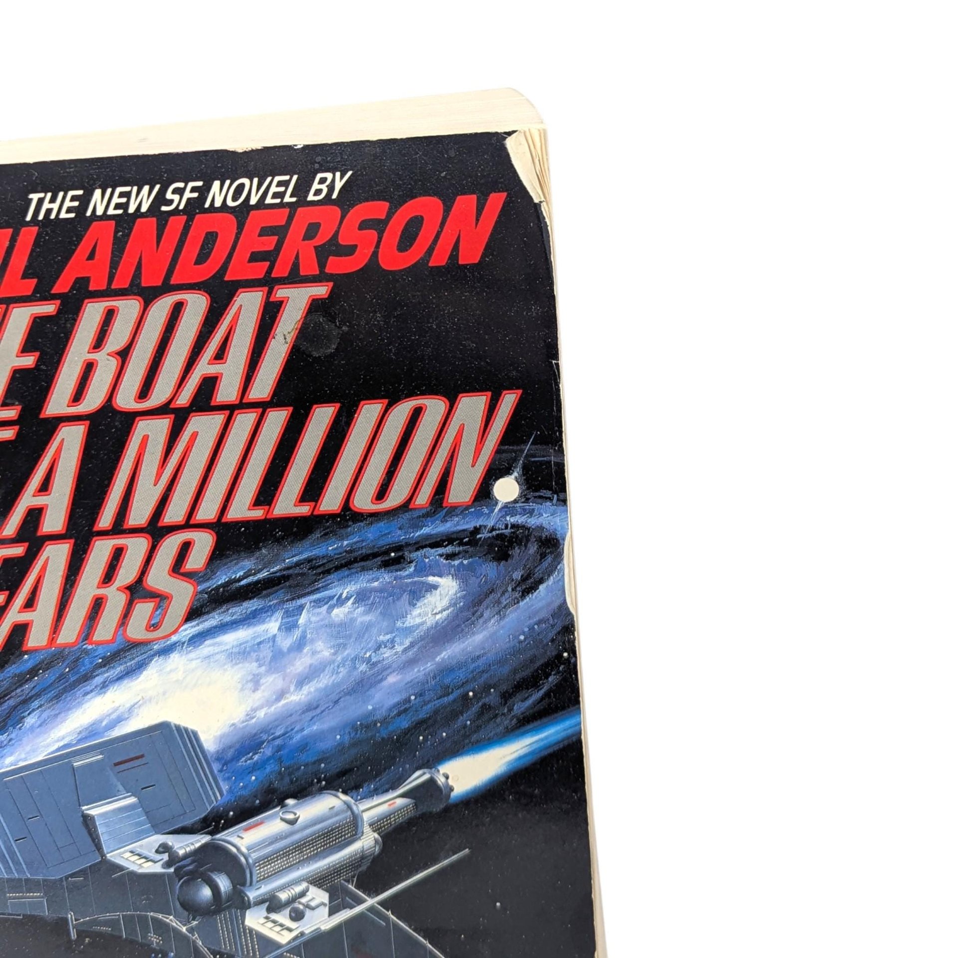 Vintage 1989 The Boat of a Million Years Paperback: Poul Anderson
