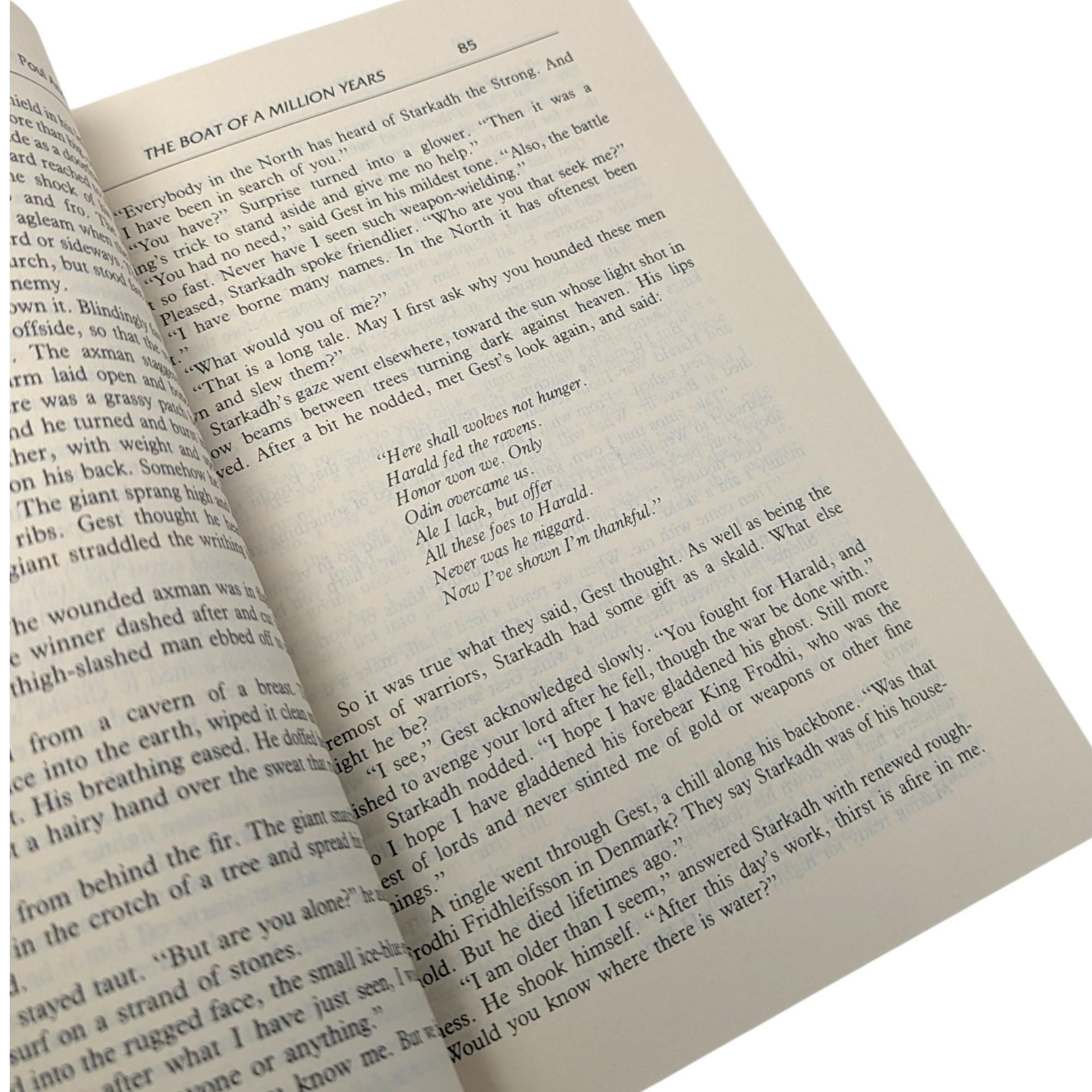 Vintage 1989 The Boat of a Million Years Paperback: Poul Anderson