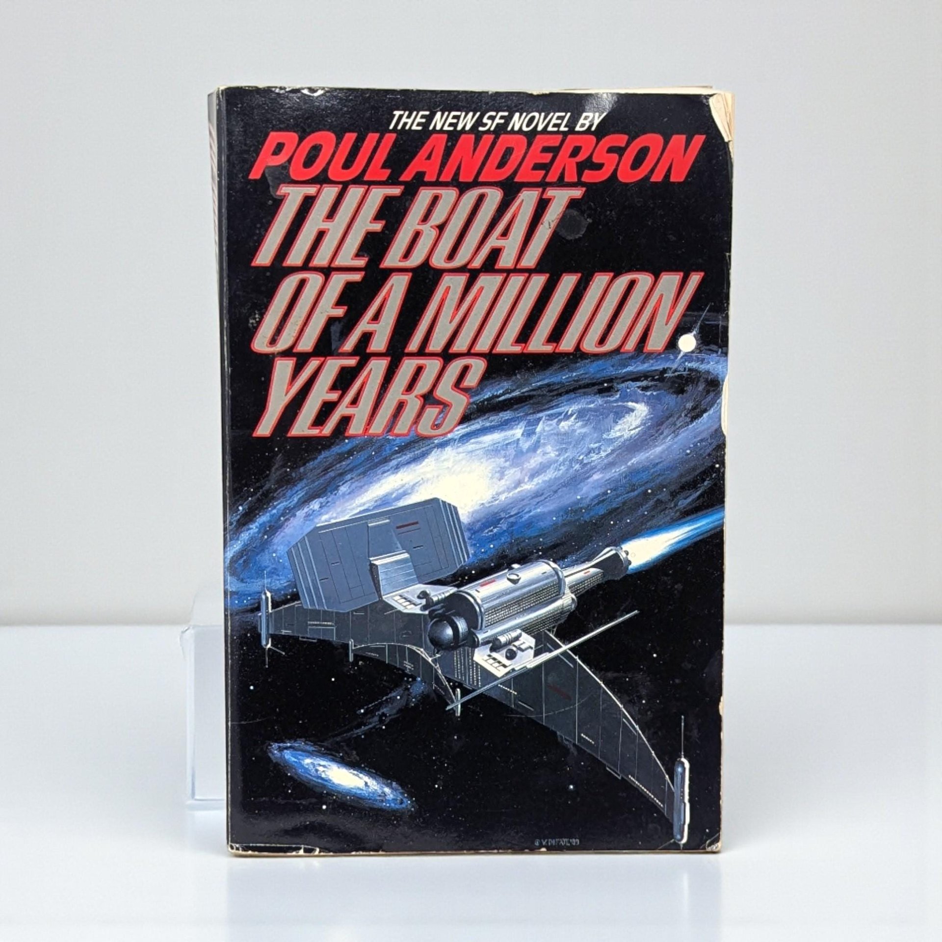 Vintage 1989 The Boat of a Million Years Paperback: Poul Anderson