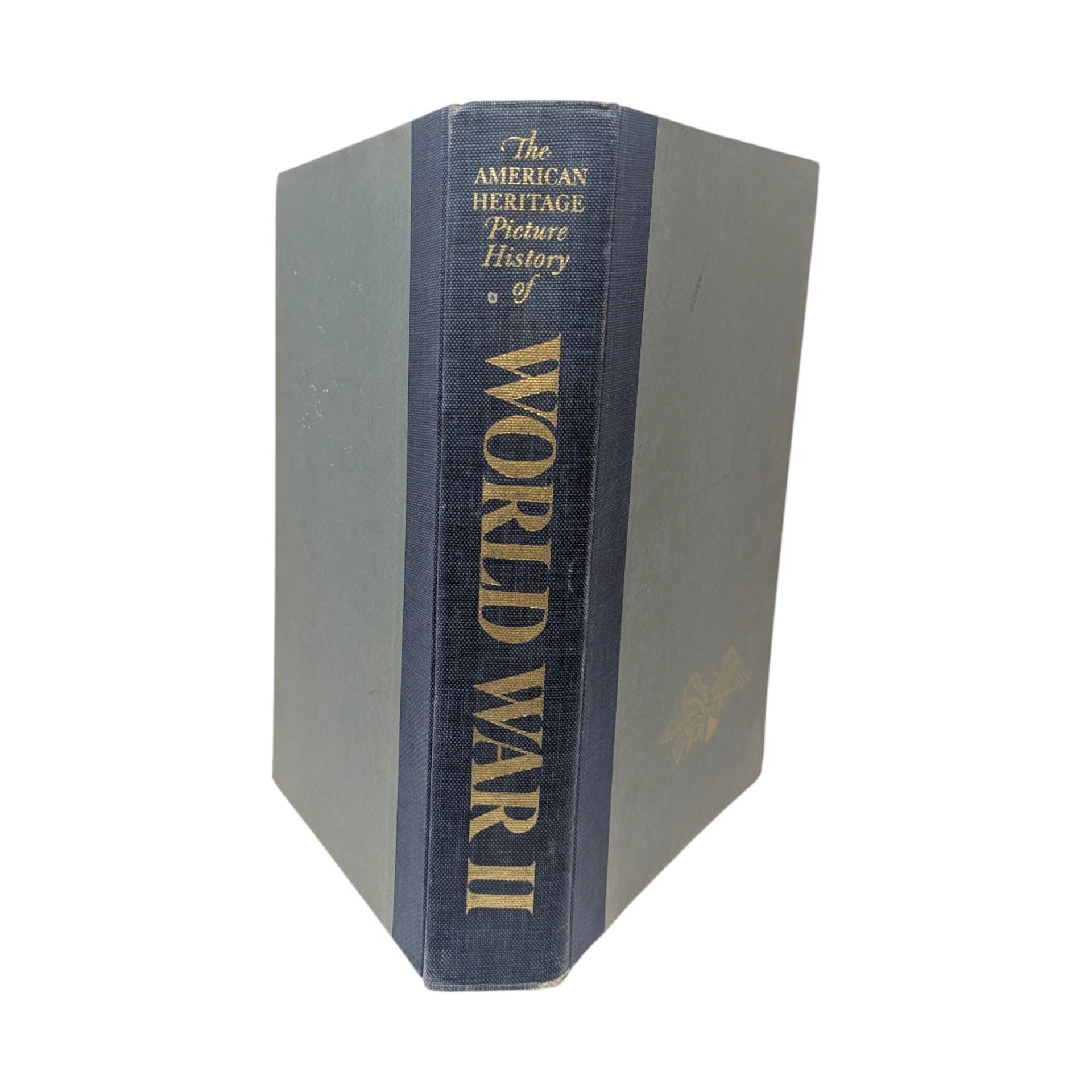 Vintage American Heritage Picture History of World War II Hardcover Book