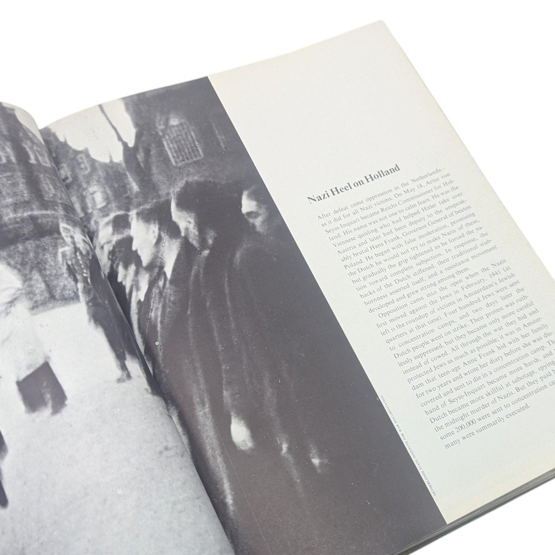 Vintage American Heritage Picture History of World War II Hardcover Book