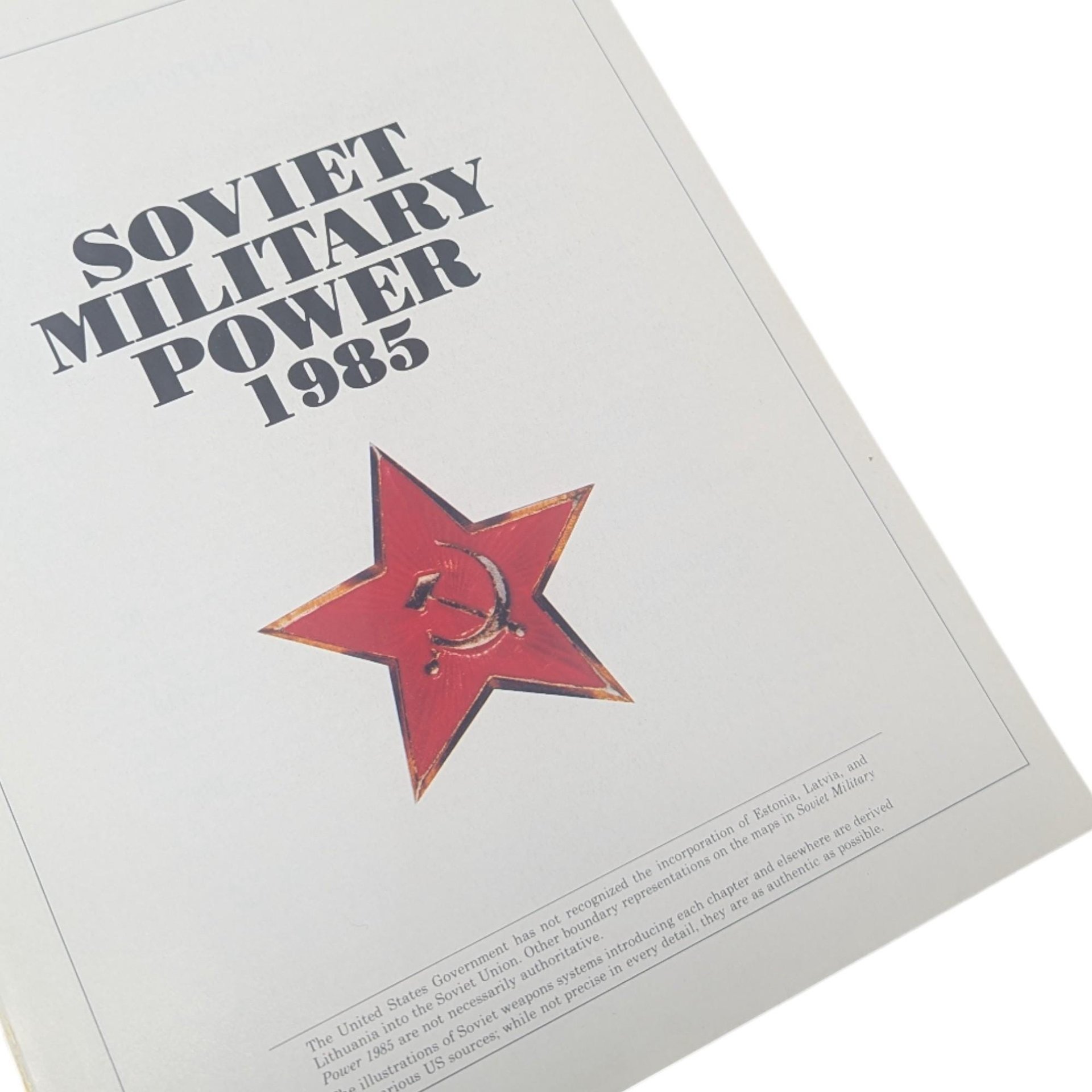 Vintage 1980s Soviet Military Power & Naval Books: Dept of Defense